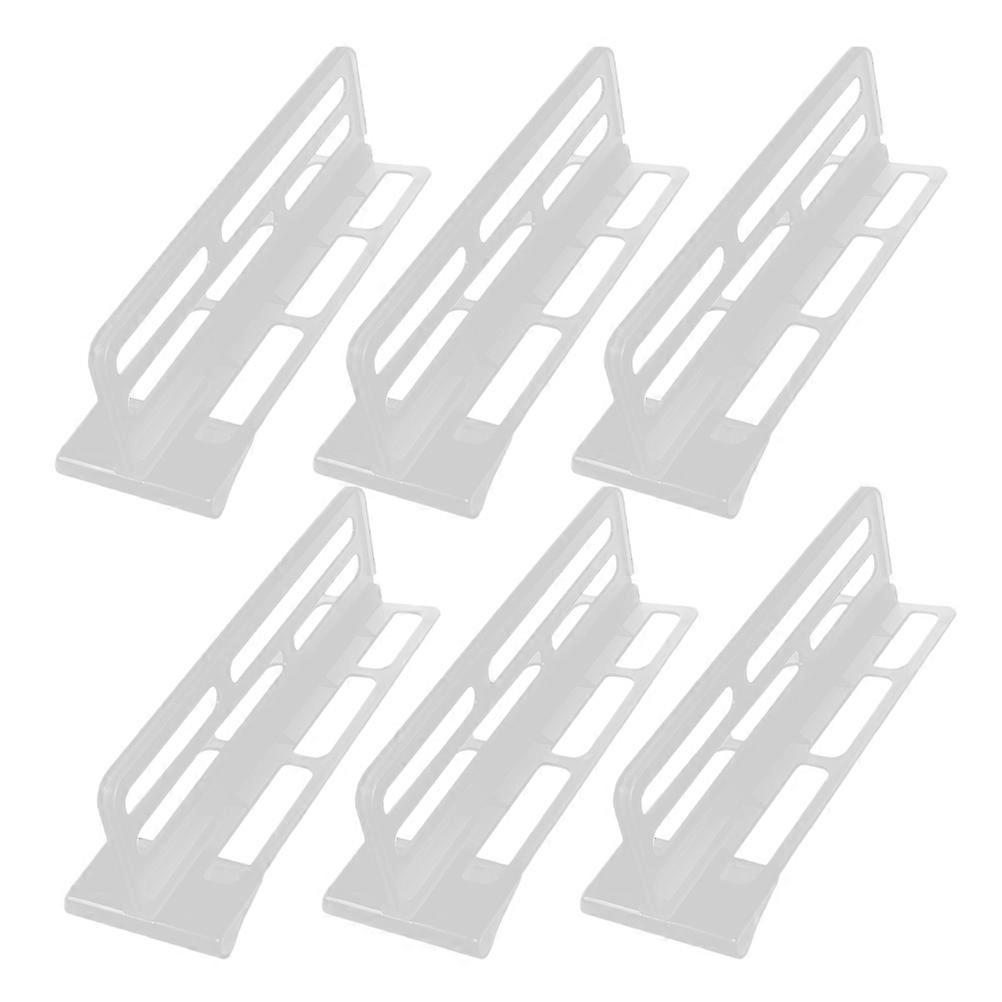 Adjustable Fridge Divider Plastic Refrigerator Organizer Divider 12Pcs