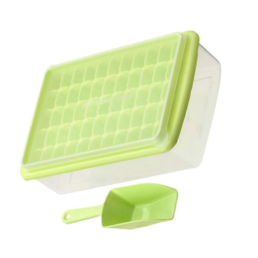Reusable Ice Tray With Lid Slow Melting Taste Square Shape for Ice Making 1Pack