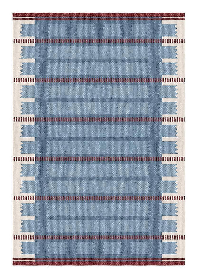 Layered Rollakan Iris Petrol Rug