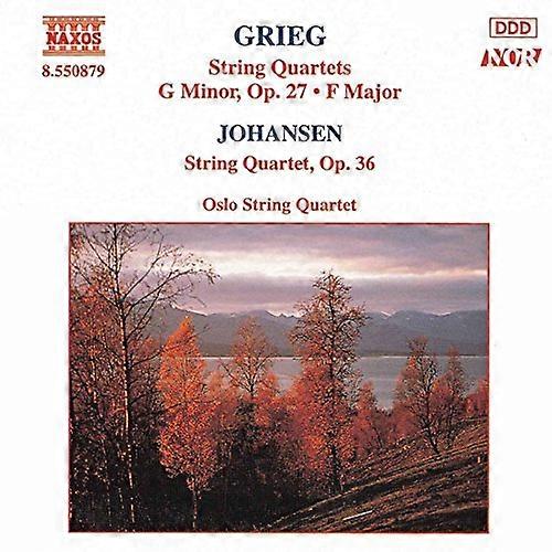 Oslo Str - Grieg / Johansen: String Quartets [CD]