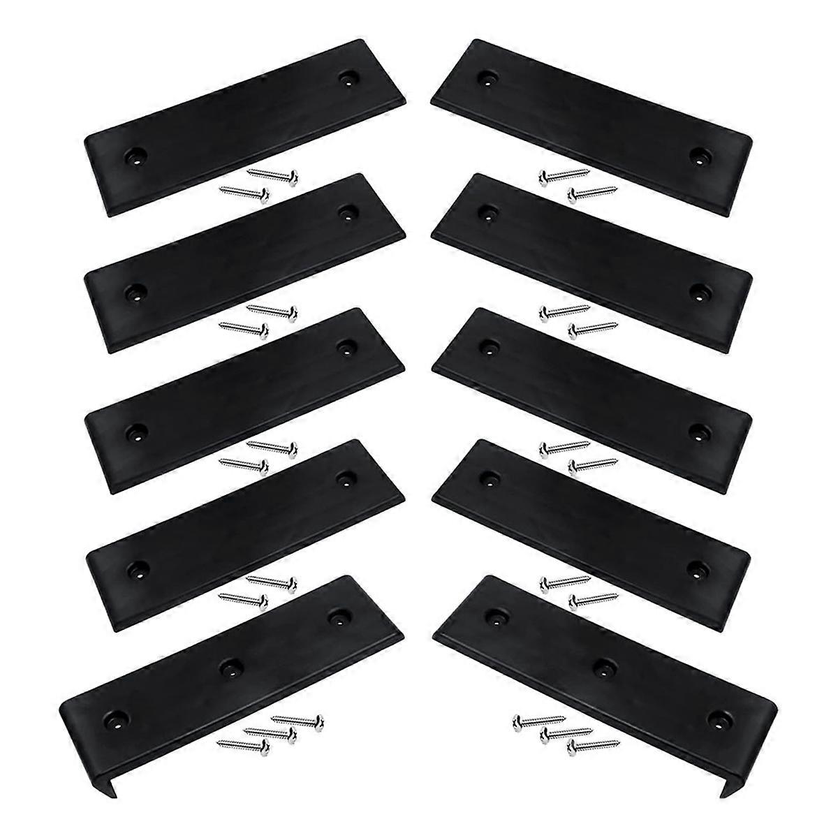 Boat Trailer Bunk Slide Pads and for Launching & Loading,Black