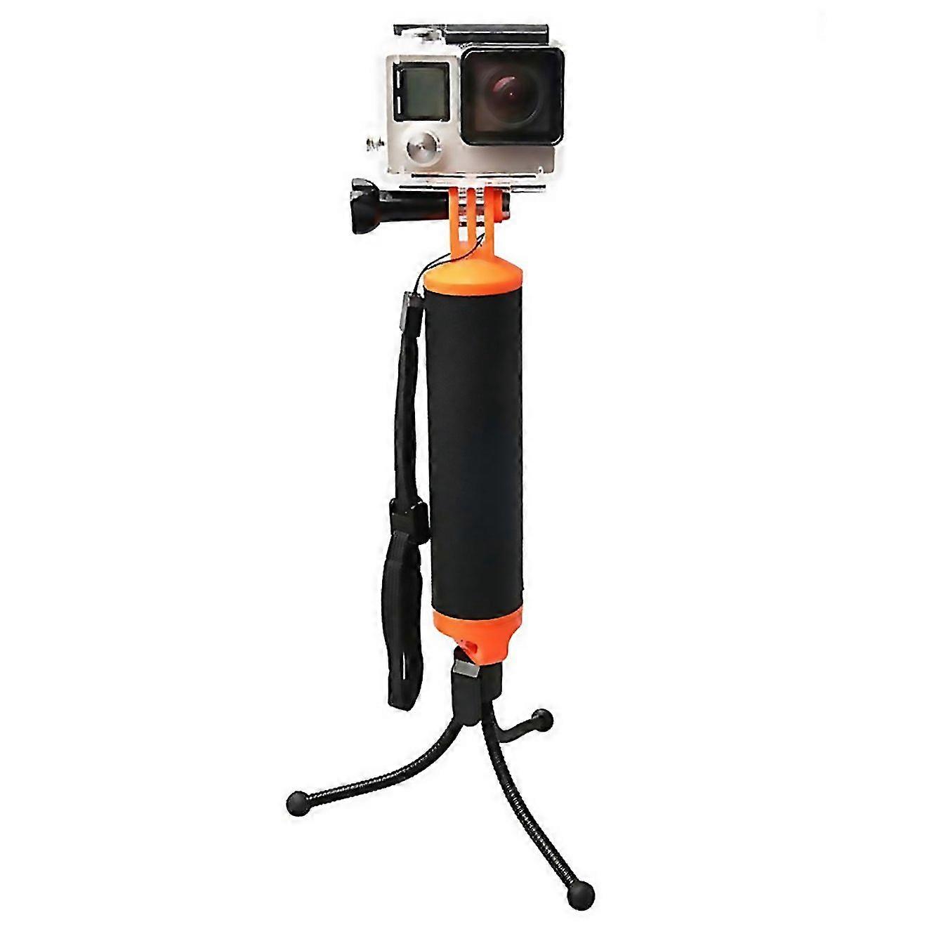 For Floating Handle Grip With Tripod Holder Adjustable Antilost Strap For Gopro Insta360 Dji And Oth