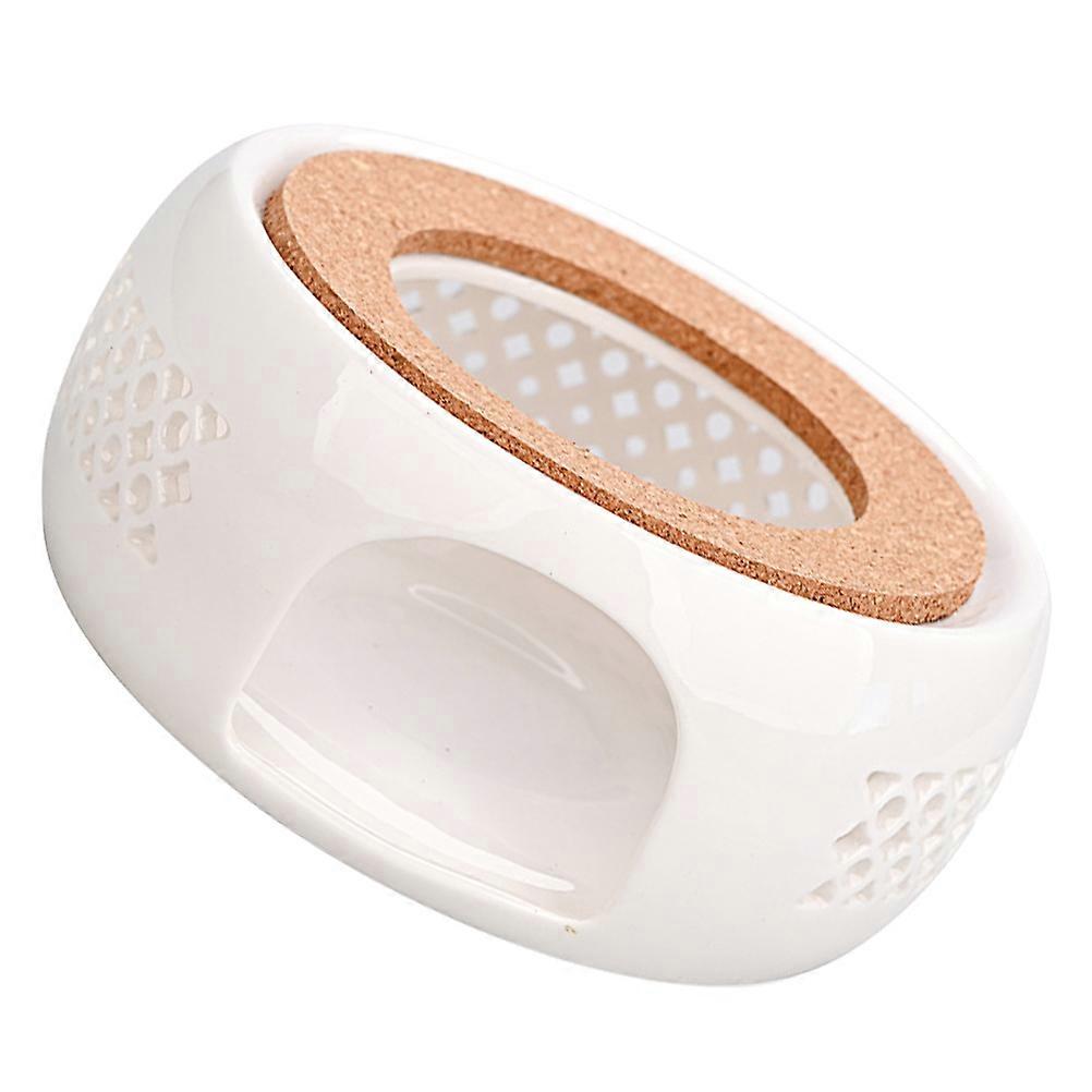 Ceramic Tea Warmer Teapot Heater for Home Use with 3Pcs Set