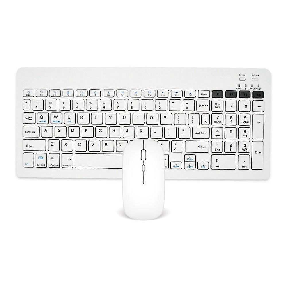 Silent Mouse Set Rechargeable Wireless Bluetooth Keyboard