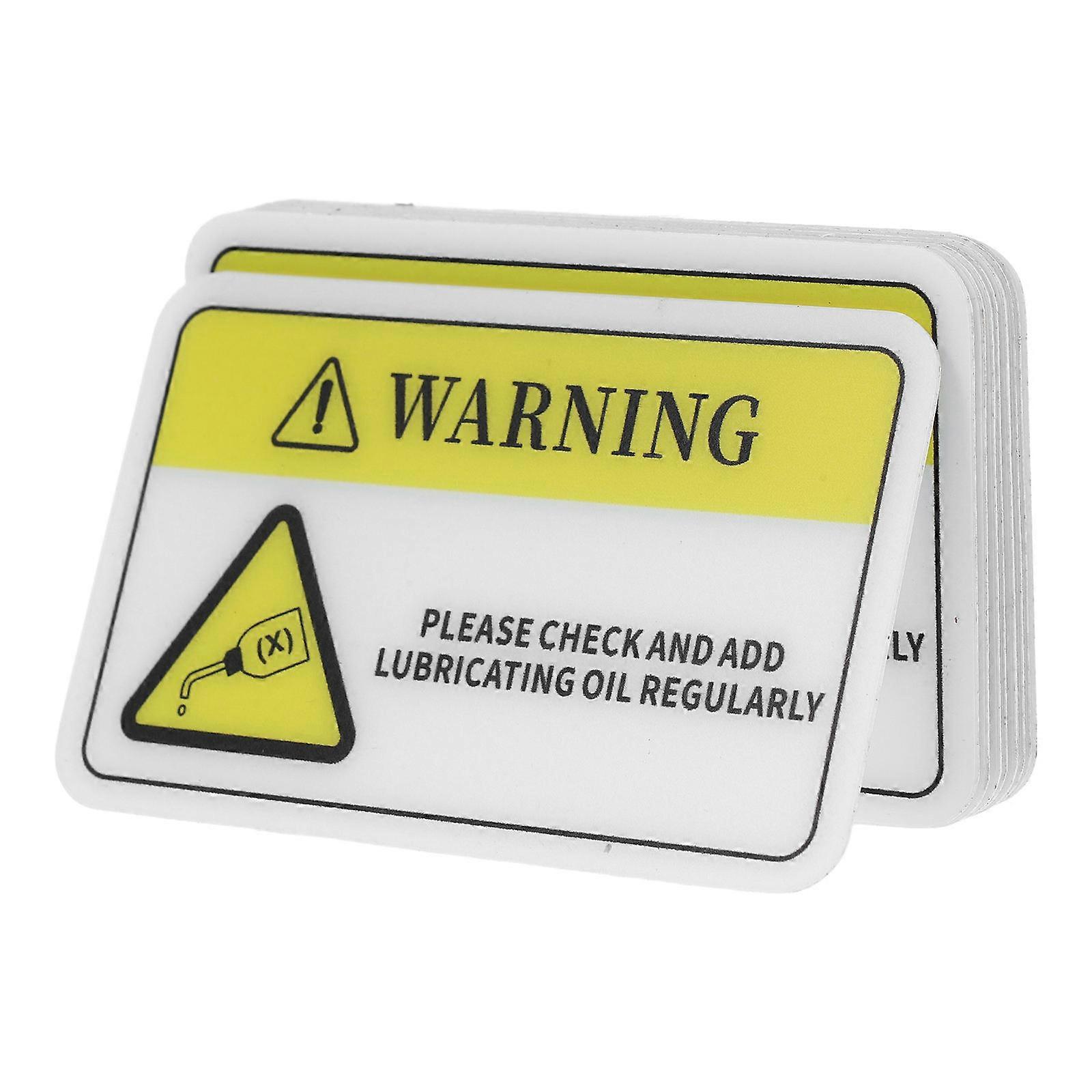 Safety Warning Sticker PVC for Warning 40Pcs Durable Machinery Decals