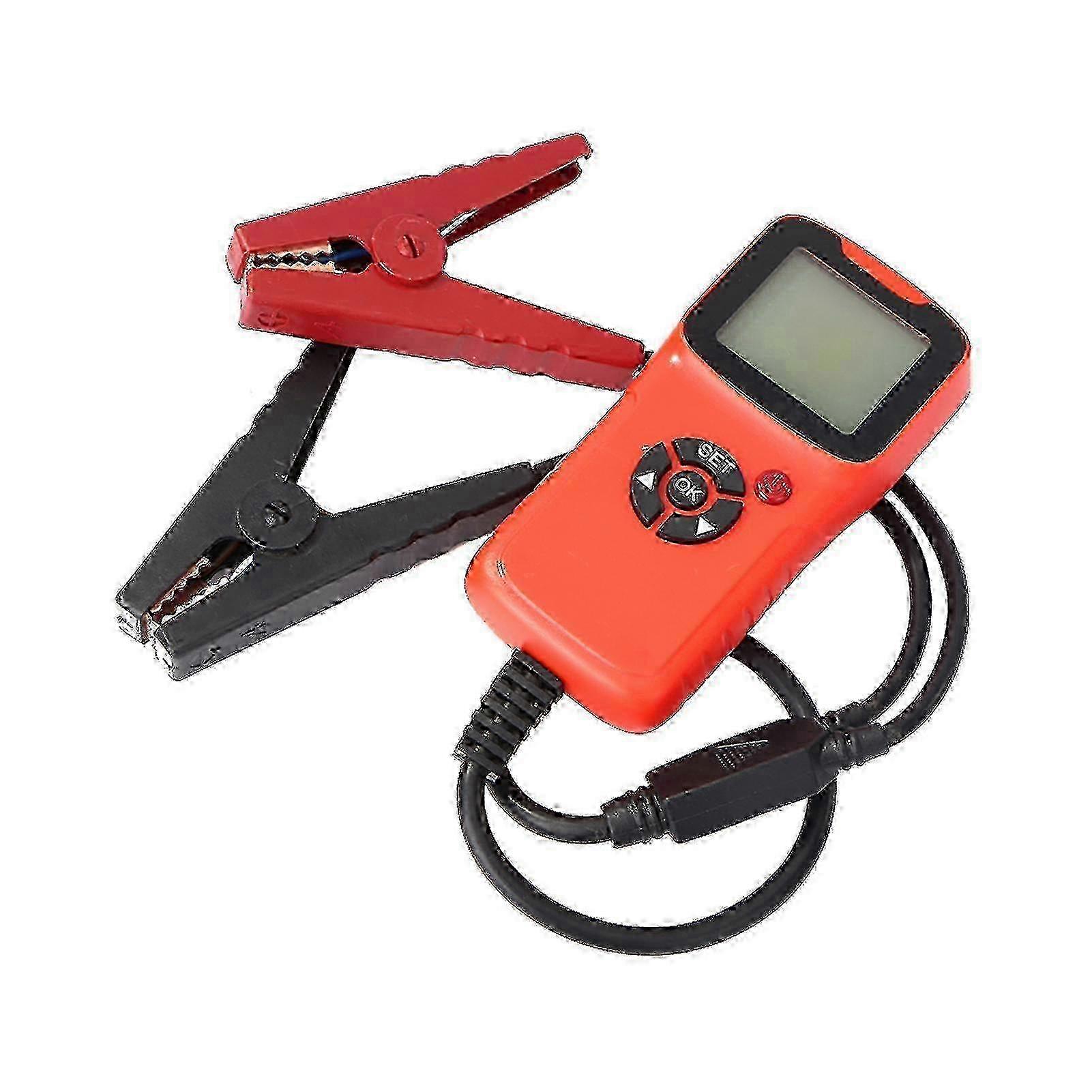 Car Battery Tester Convenient Charging System Analyzer Test Diagnostic Tools For Heavy Duty Trucksred 26s