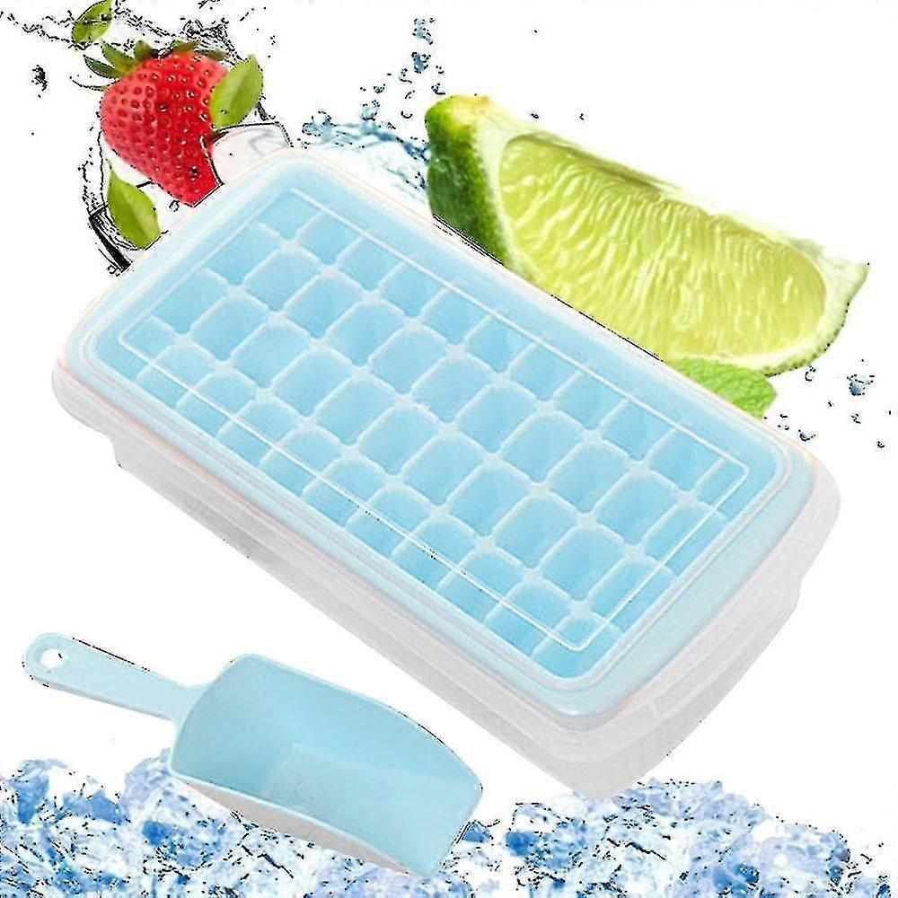 Silicon Ice Cube Tăvi ice cube de stocare container 44 compartimente cuburi de gheață mucegai