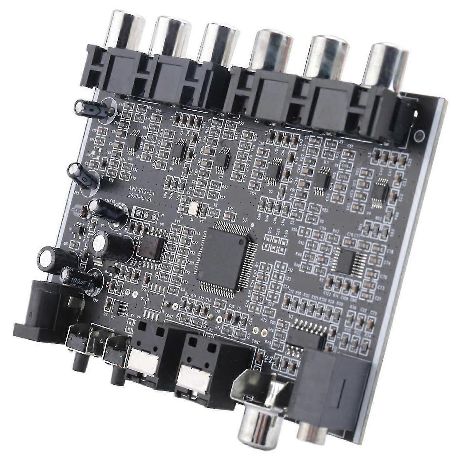 5.1 Channel Audio Decoder PCM Digital Optical Coaxial DTS RCA HiFi Stereo Audio Home Theater Decoder