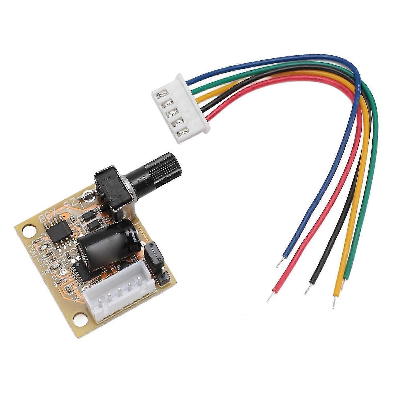 DC Motor Driver Module 3 Phase Sensorless Wide Voltage Brushless BLDC Motor Controller Board 15W DC5V?15V