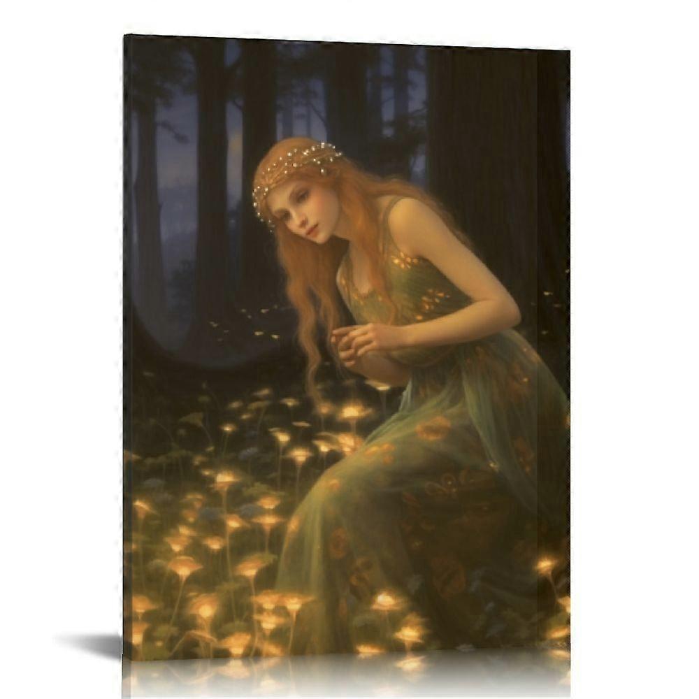 Midsummer Eve Canvas Wall Art-kafeiaaa766