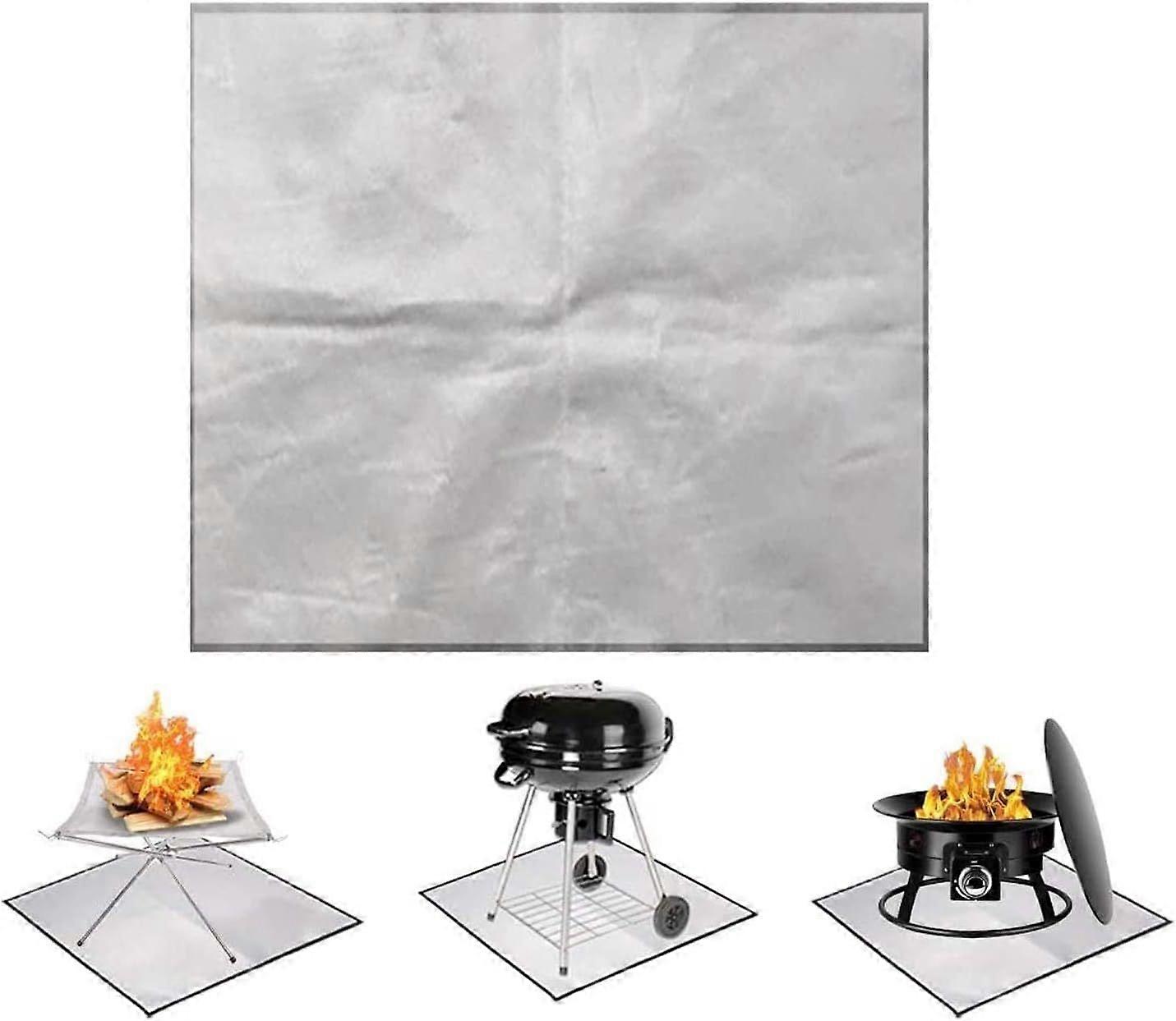 Picnic square fireproof mat, flame retardant and high temperature resistant