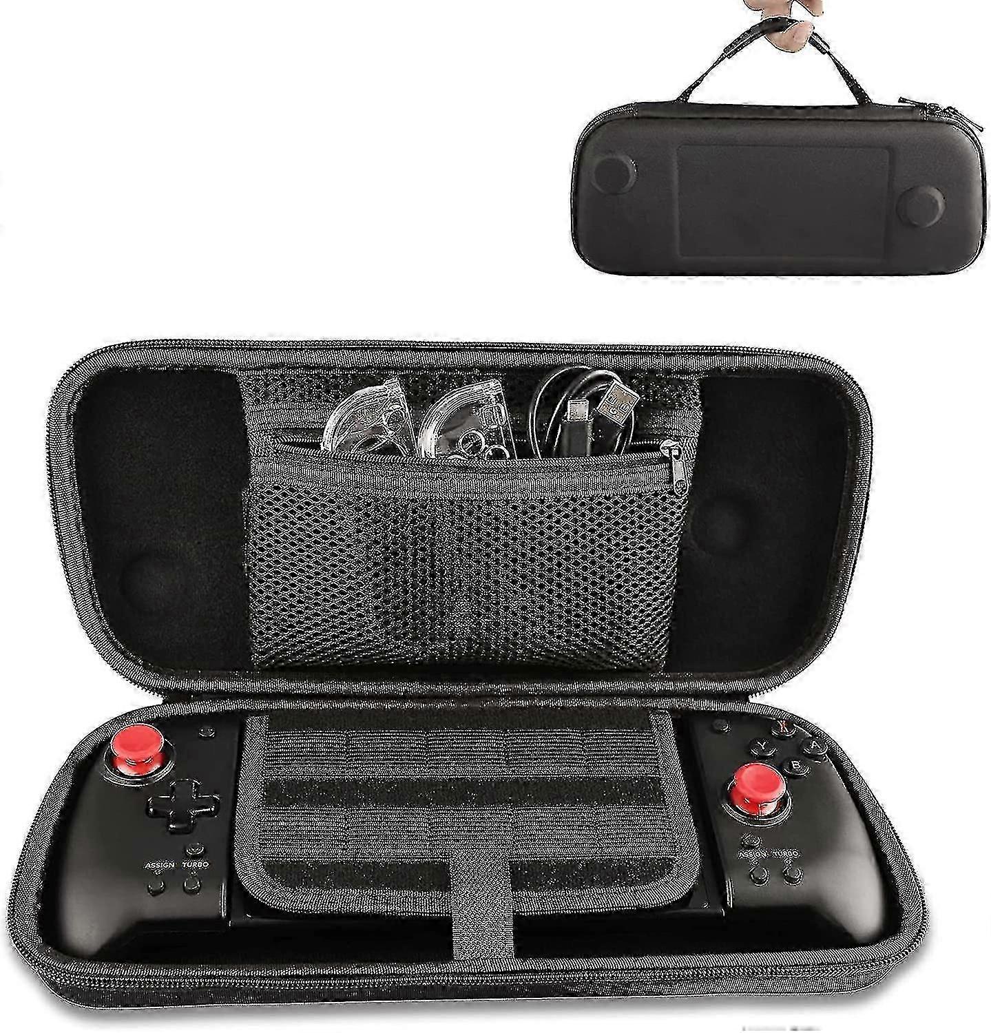 25-26 Portable Hard Shell Carrying Case For Hori Split Pad Pro With 10 Game Slots