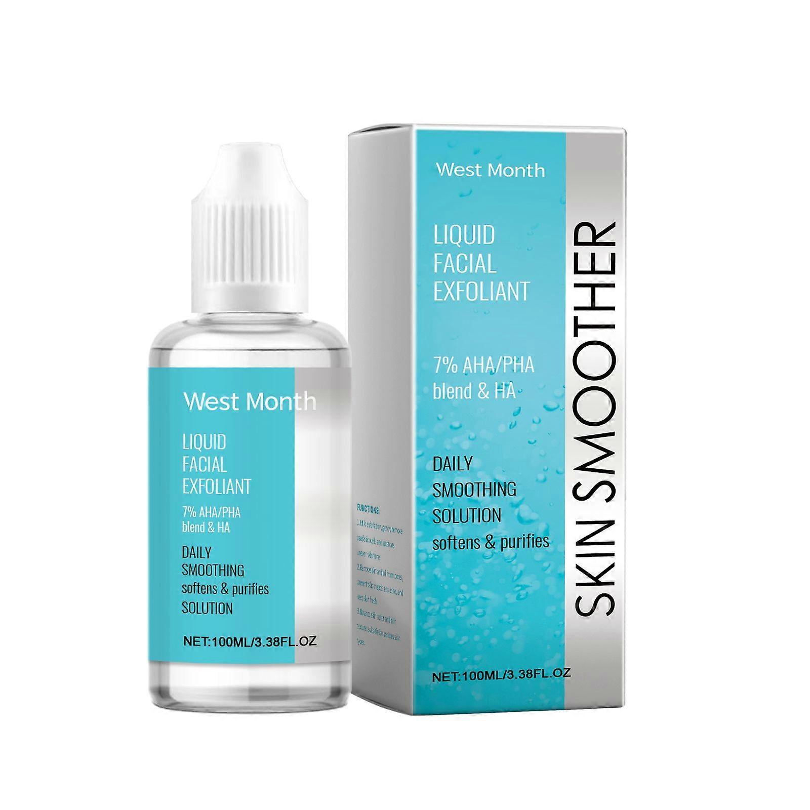 West&Month Facial Exfoliating Essence Gently Cleanses The Keratin And Pores On The Face, Making The Skin Smooth And Clean