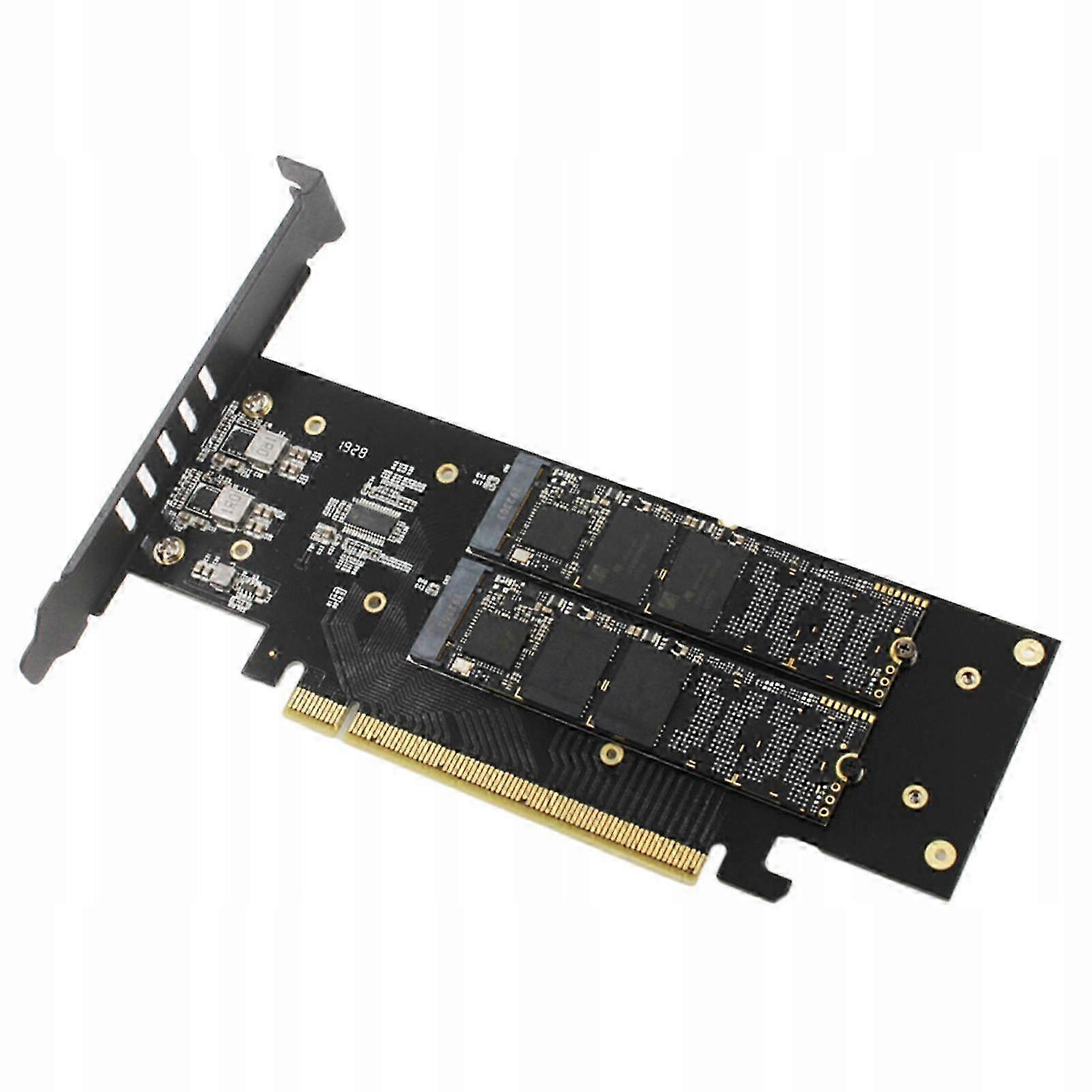M.2 X16 To 4x Nvme Pcie 3.0 Converter Expansion Card For Vroc Nvme Raid