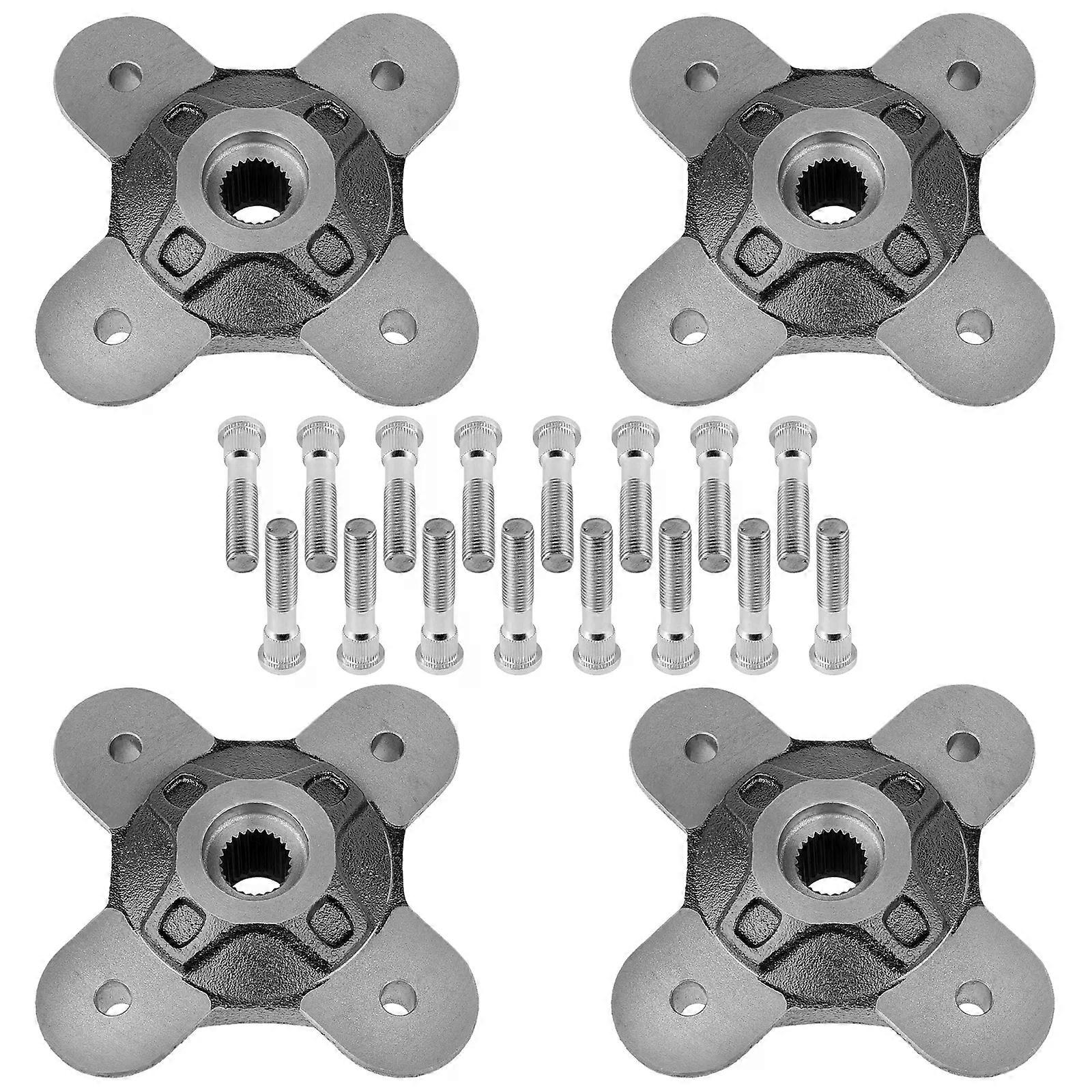 4 Front Rear Wheel Hub W/Bolt For Polaris RZR XP 1000 / RZR XP 4 1000 2014-2017 NO.47335