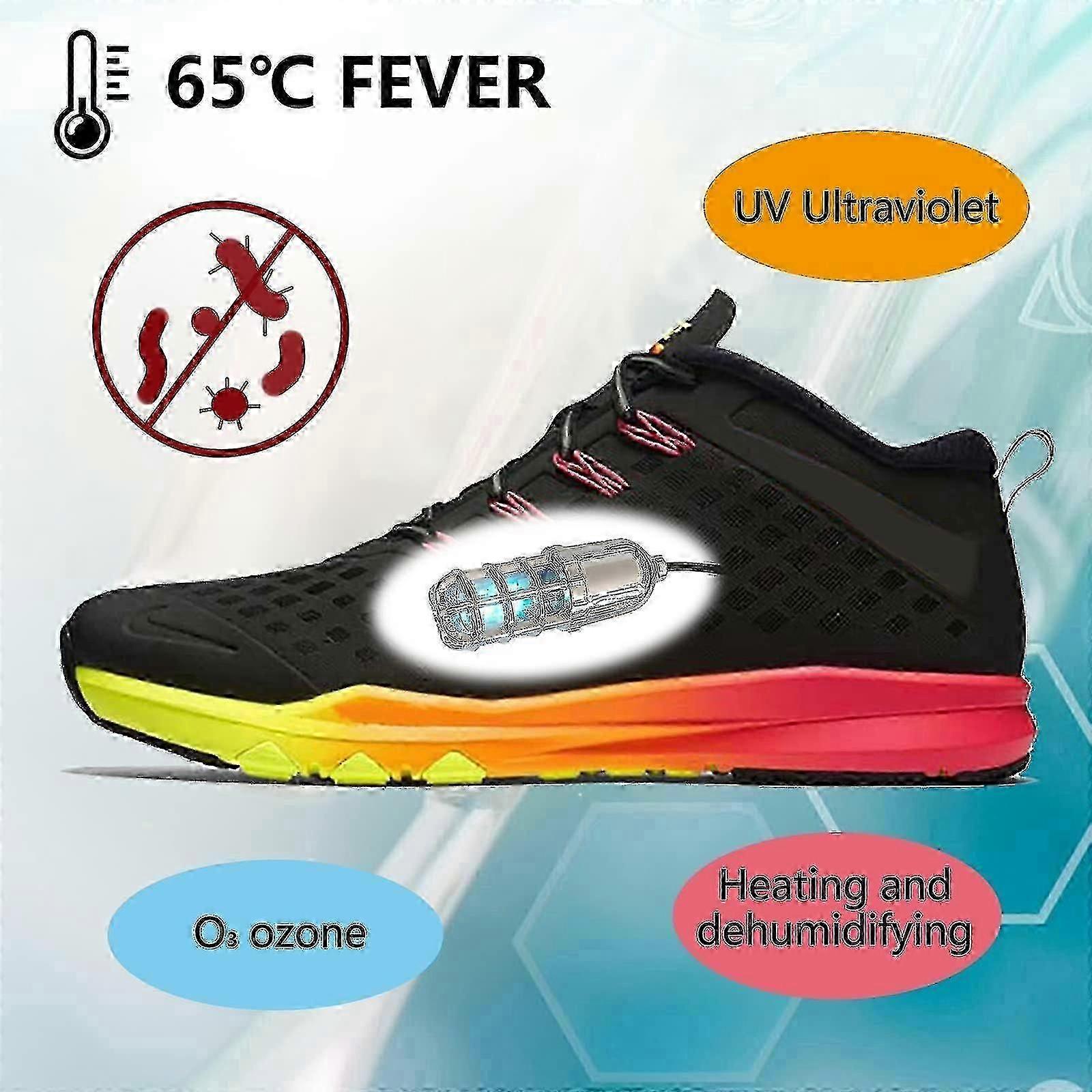 Ultraviolet Shoe Odour Eliminator-effectively Clean Shoes Shoe Deodorant Sterilizer, Prevent Odor Boot Dryer, Three Setting Modes Shoe Fresheners, Sui