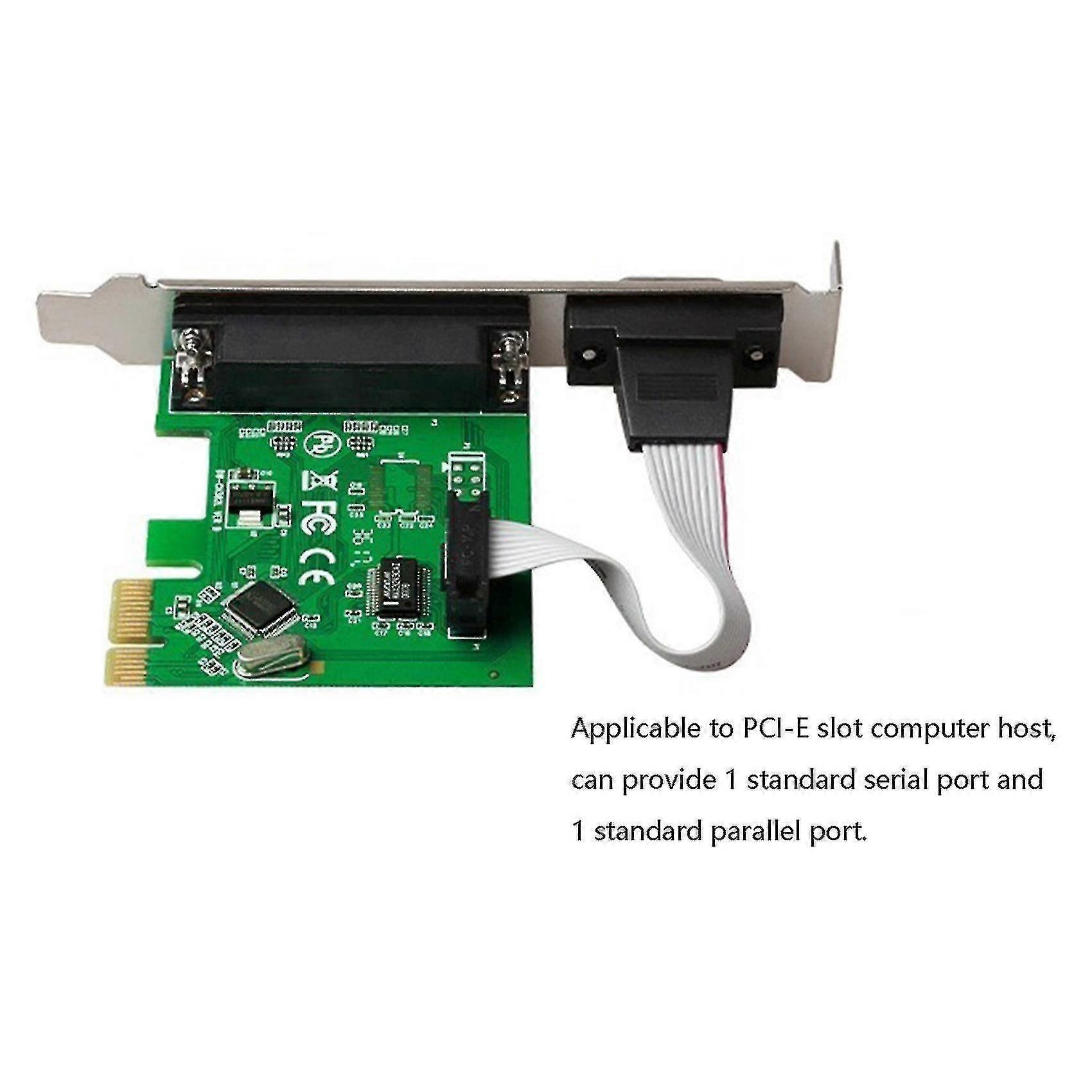 Rs232 Serial Port Placa de Expansão Pcie Para Com + ltp Ltp Ft
