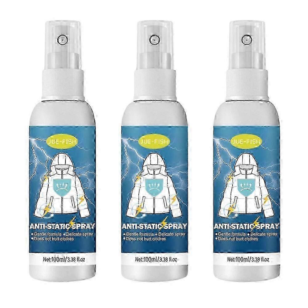 Anti-static Spray, Remove Static Electricity from Hair and Clothes , Does Not Hurt Clothesis, Safe and Does Not Irritate