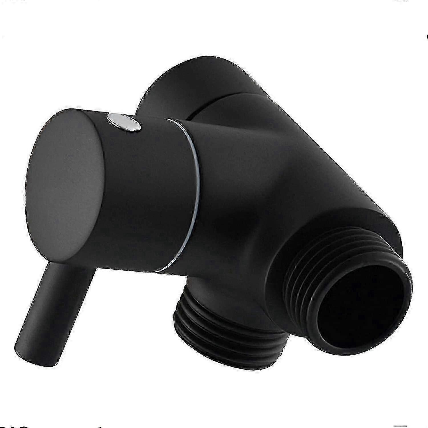 Shower Arm Diverter Valve, Brass G1/2 3-Way Component for Handheld & Fixed Spray Shower Heads - Replacement in  Seconds