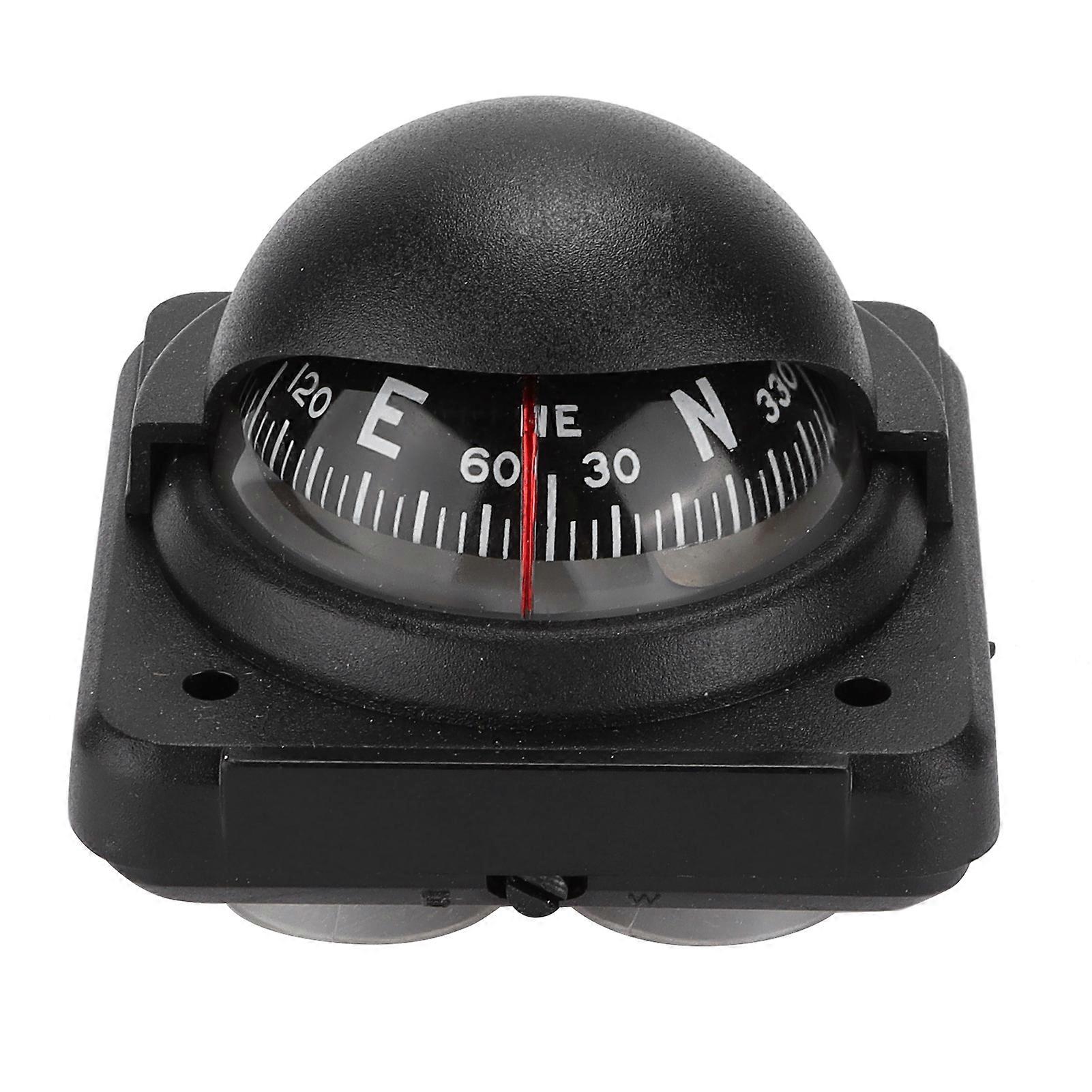 Adjustable Compass Foldable Navigation Direction Pointing Guide Ball Dash Mount for Auto Car Boat RV