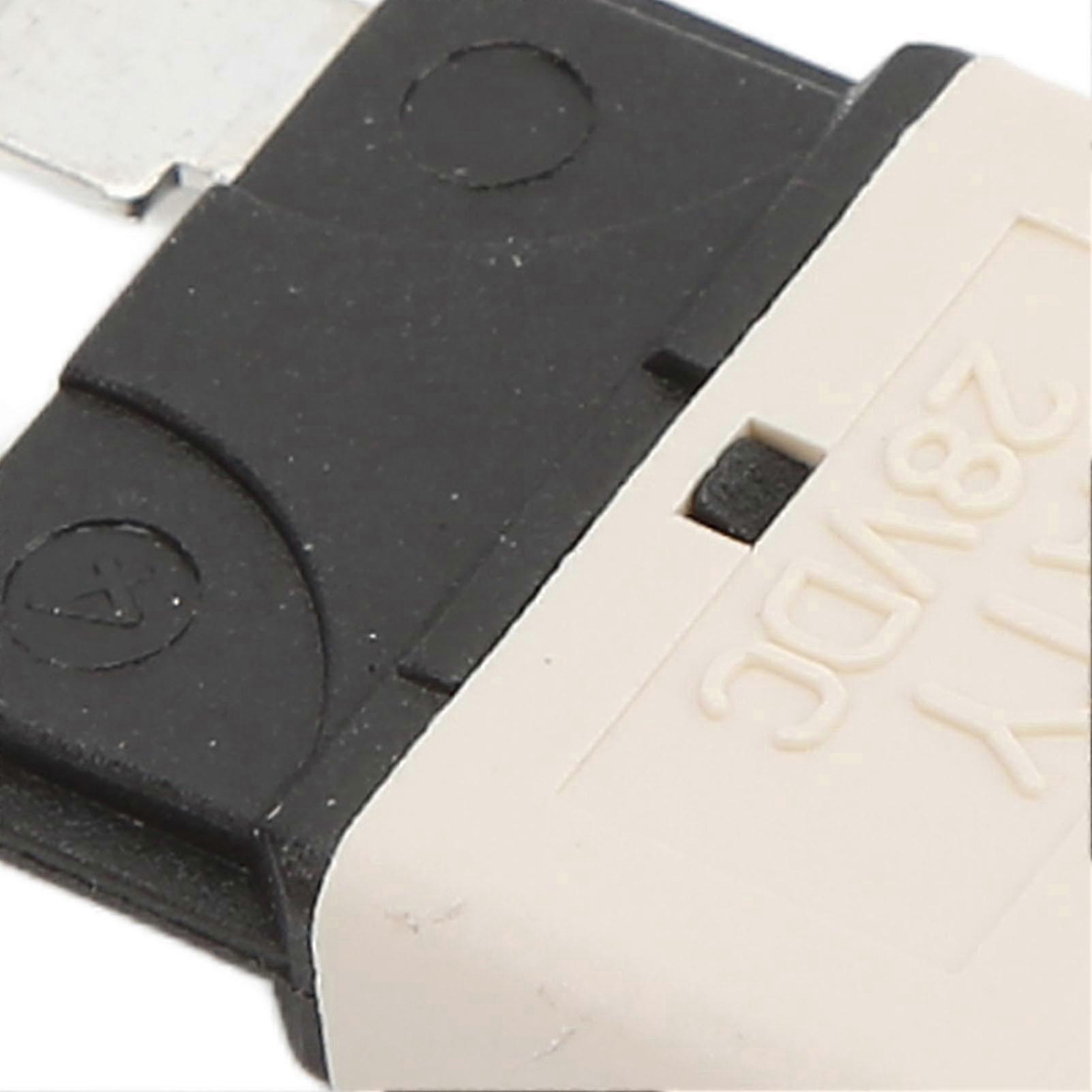 25A 28VDC Manual Reset Blade Fuse for Vehicles Yachts Ships Circuit Protection