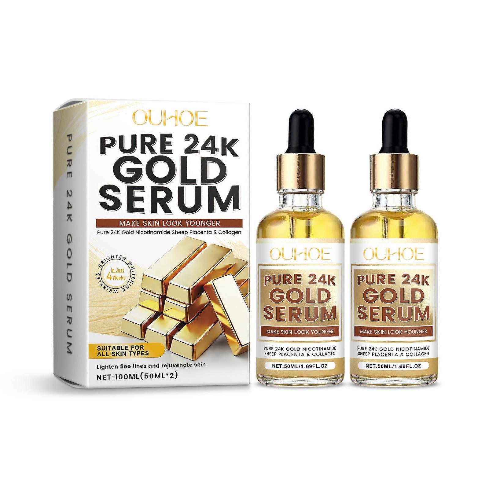 The Ouhoe Facial Essence Series Gently Hydrates, Improves Dullness, Reduces Fine Lines, And Tightens And Brightens The Skin