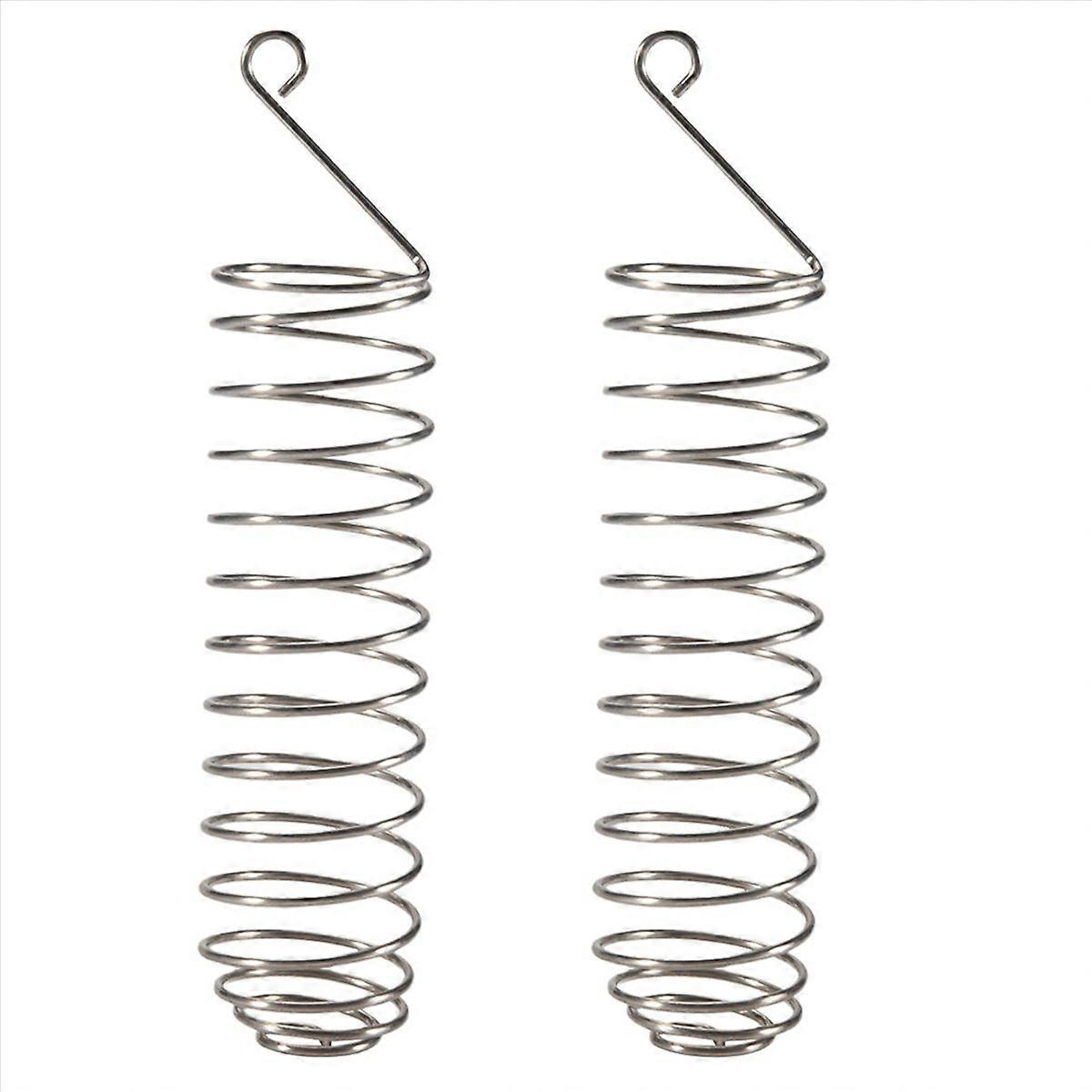 Spiral fuglemater, hirse godbit fruktholder for papegøye - rustfritt stål