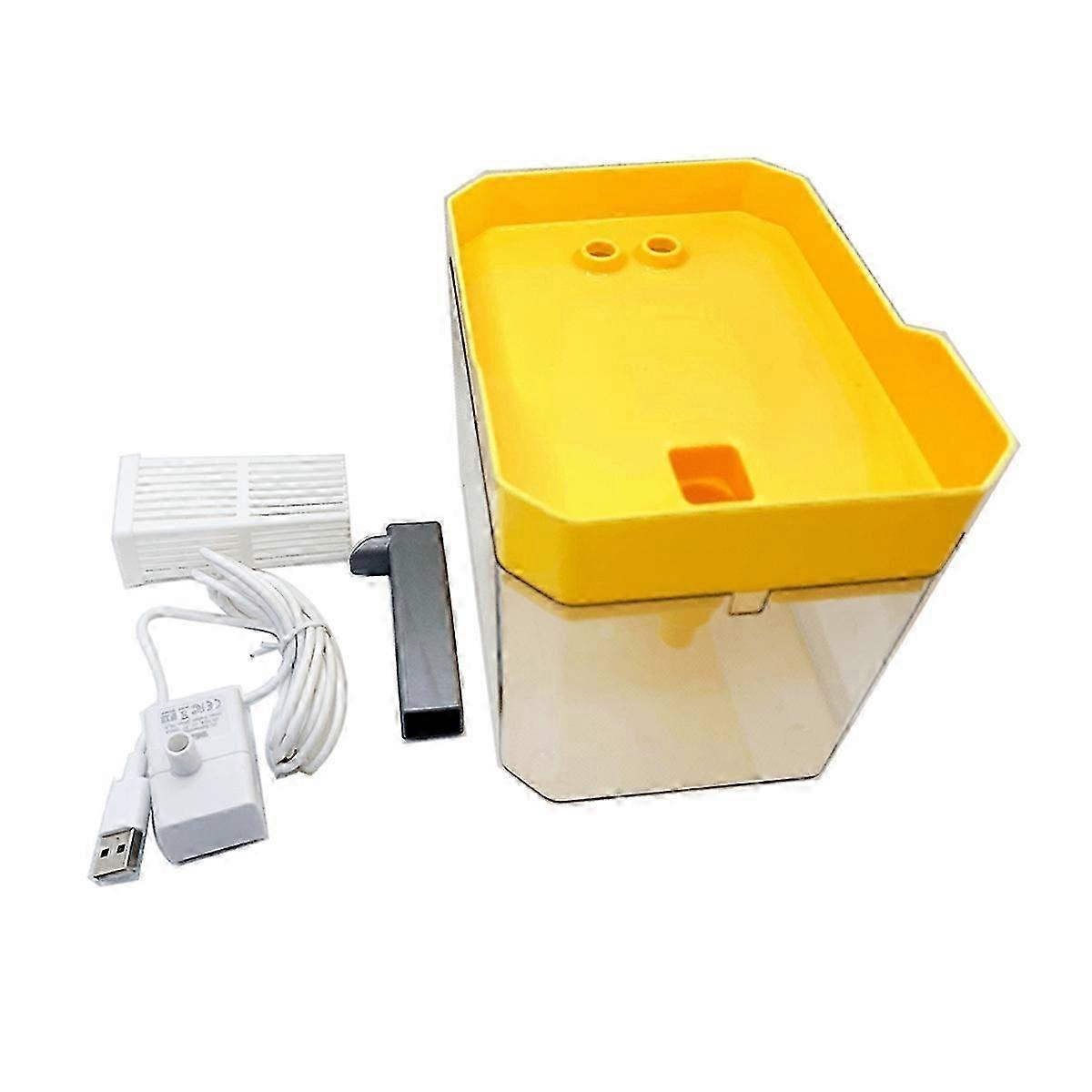 Pet Smart Drinking Fountain Automatic Cycle Cat and Dog Drinking Fountain, Ultra-Quiet USB Plug-in Cat and Dog Water Fe