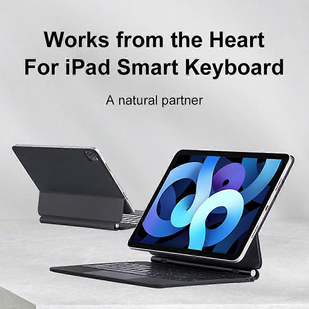 Tablet Smart Control Case Keyboard with Touchpad, Floating Stand, Wide Compatibility
