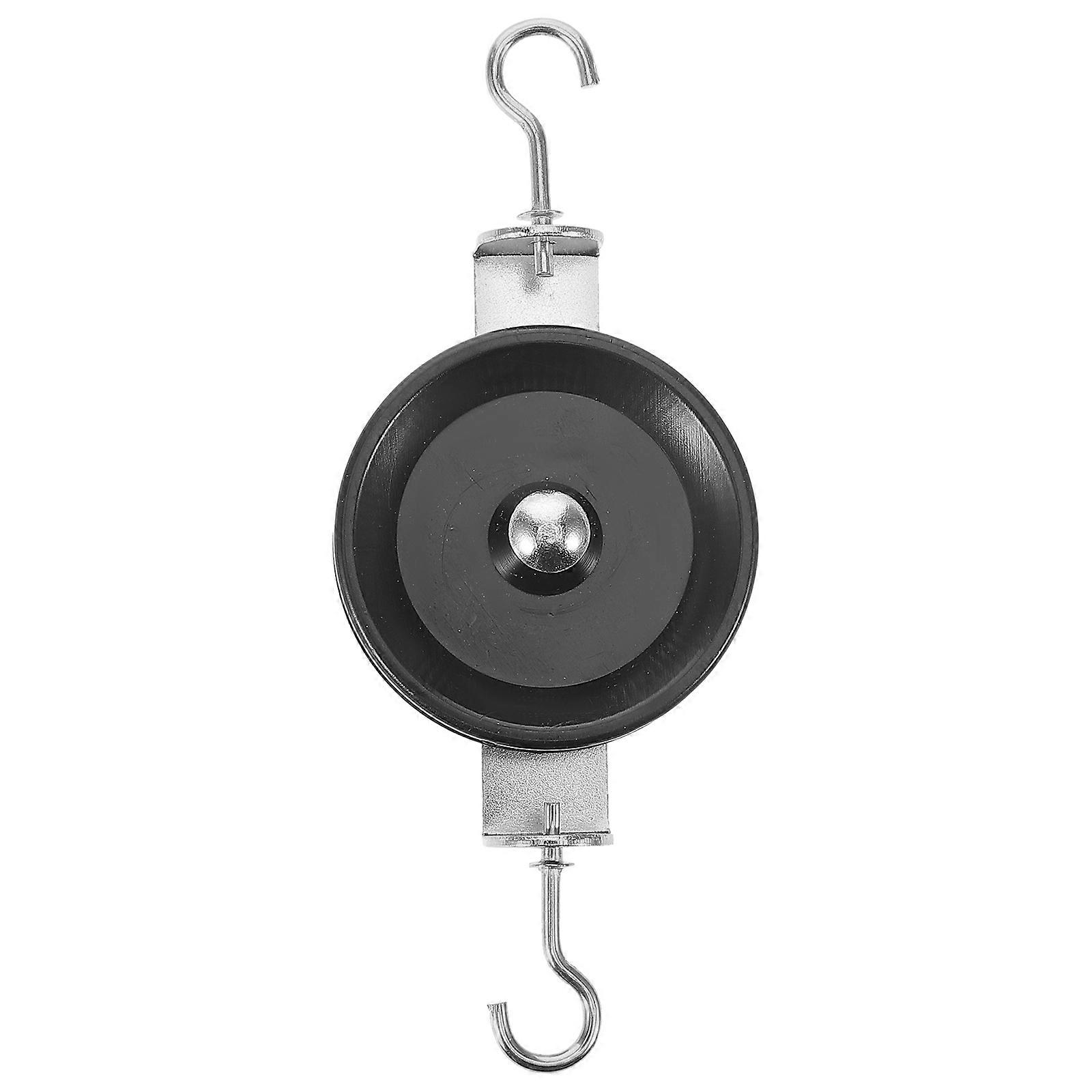Durable Single Pulley Block Kit For Physics Experiments 10.00X4.00X2.00CM Hook Design 1Pcs