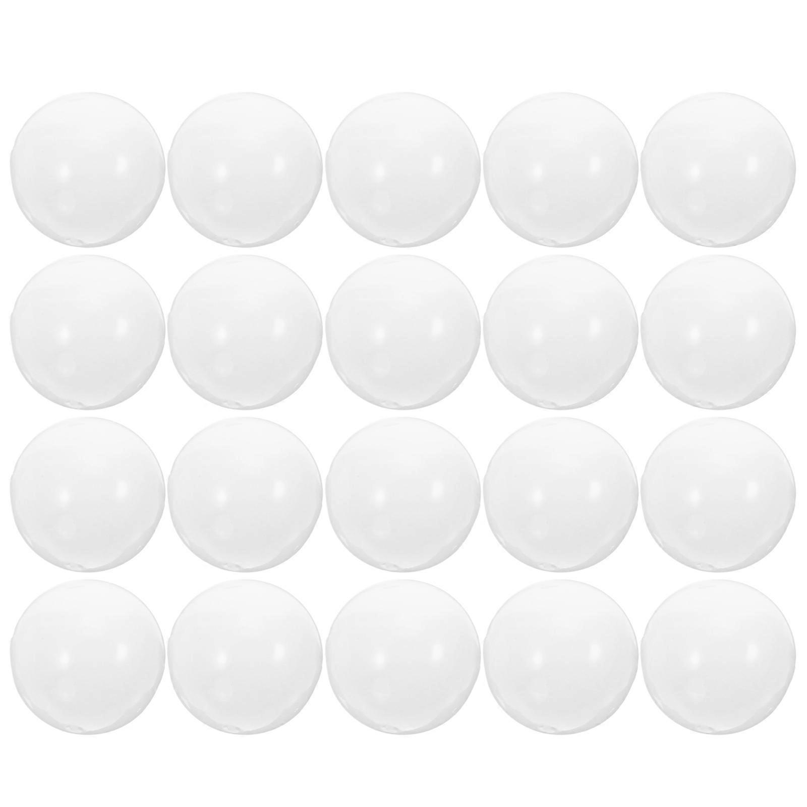 DIY Craft Ball Supplies Mini Capsule Balls Plastic Vending Machine 20Pcs