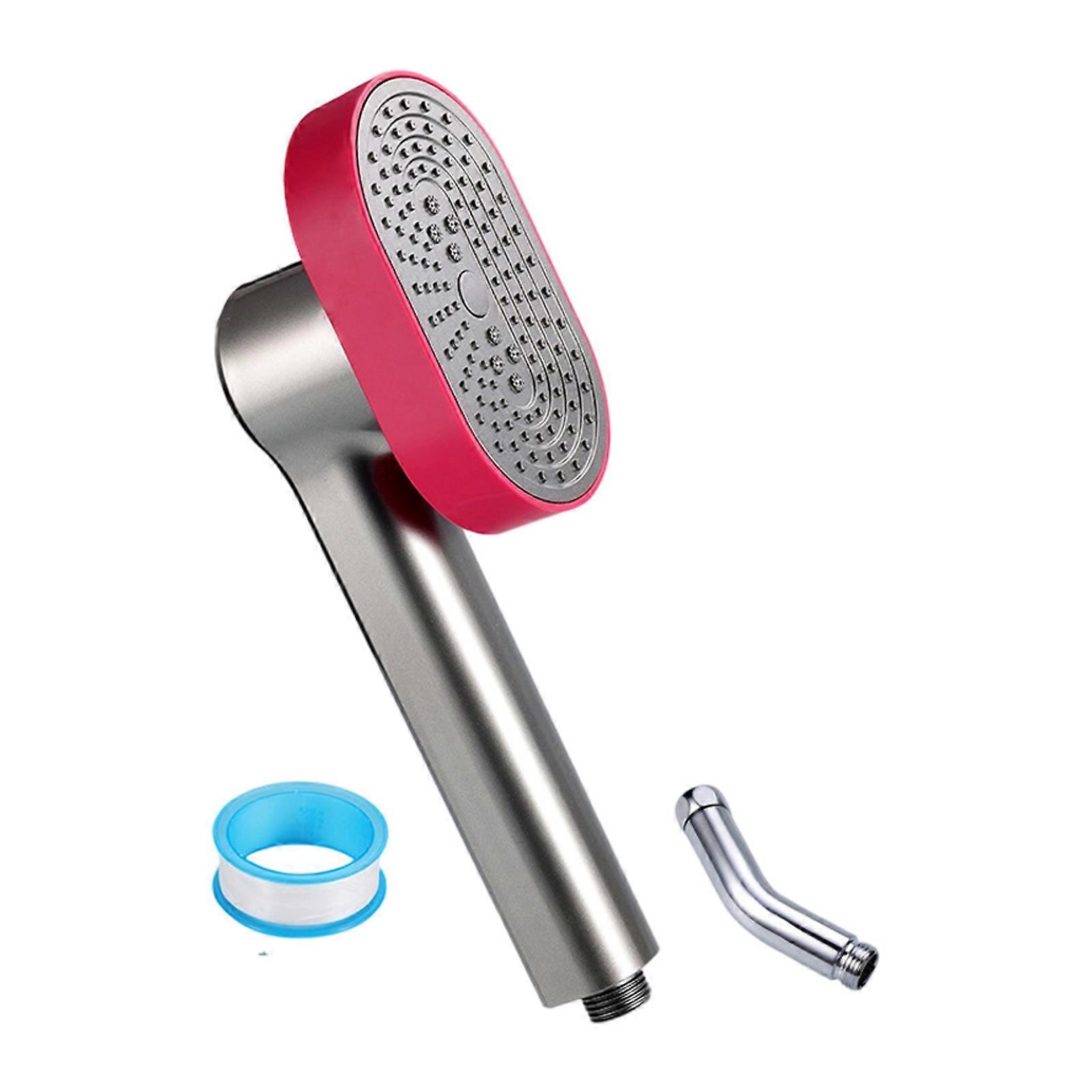 4 Mode Handheld Shower Head Pressures Amplification System Full Rotation 360 Degree Rotating Shower Sprays for Bathroom Multicolor