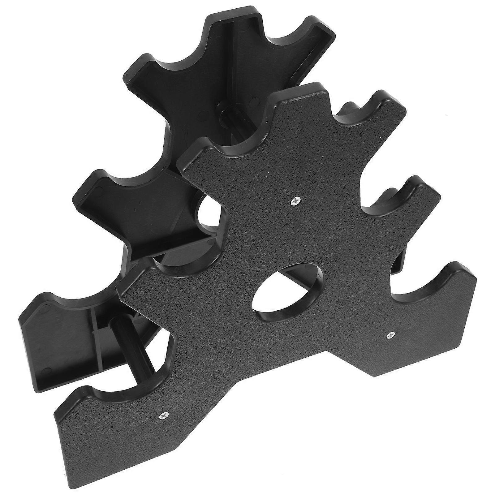 Heavy Duty Dumbbell Placement Rack Stable Dumbbell Brackets Multi-layer Dumbbell Stand