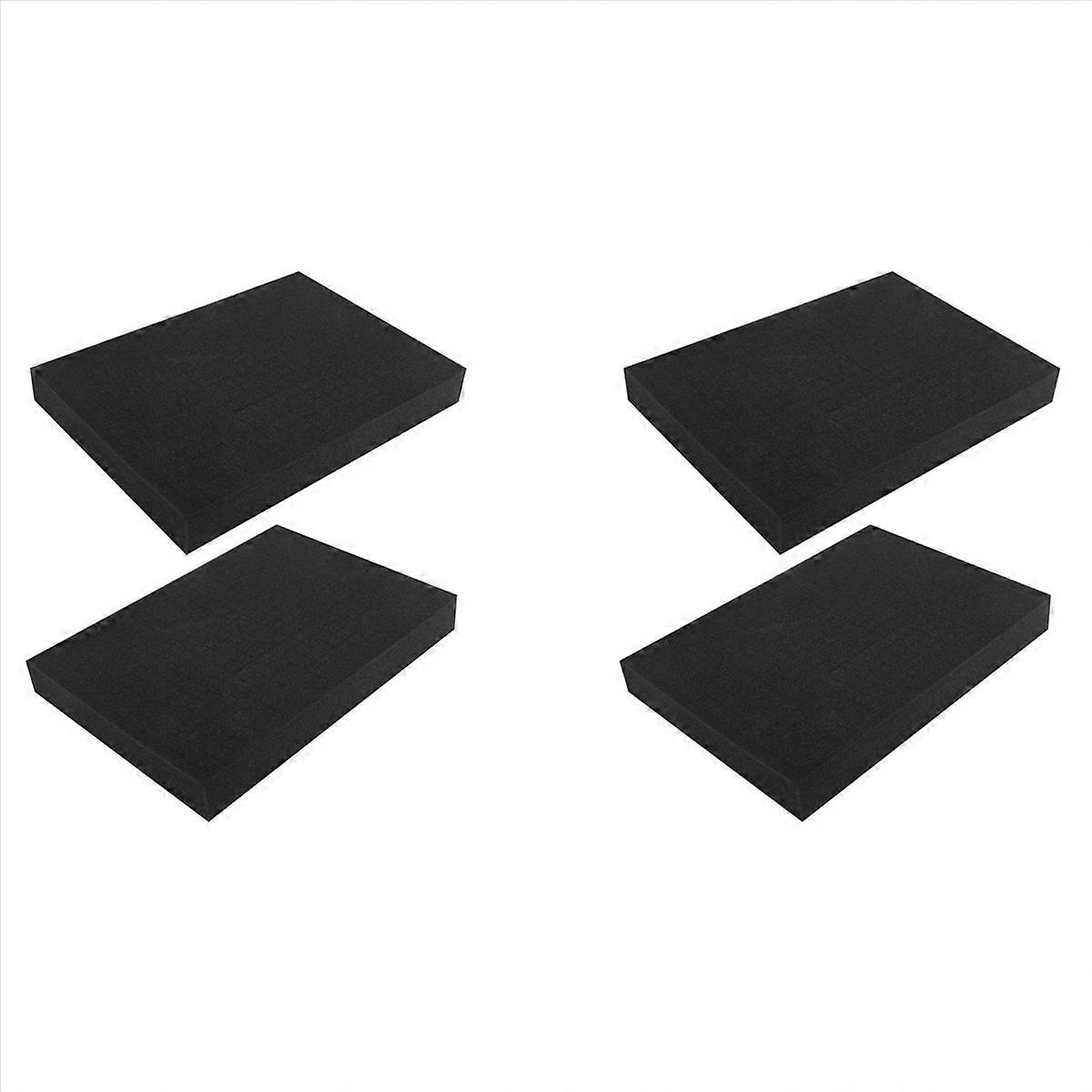 4PCS Pick Apart Foam for Toolbox Pre-Cutting Foam Insert High Density 350x250x40mm
