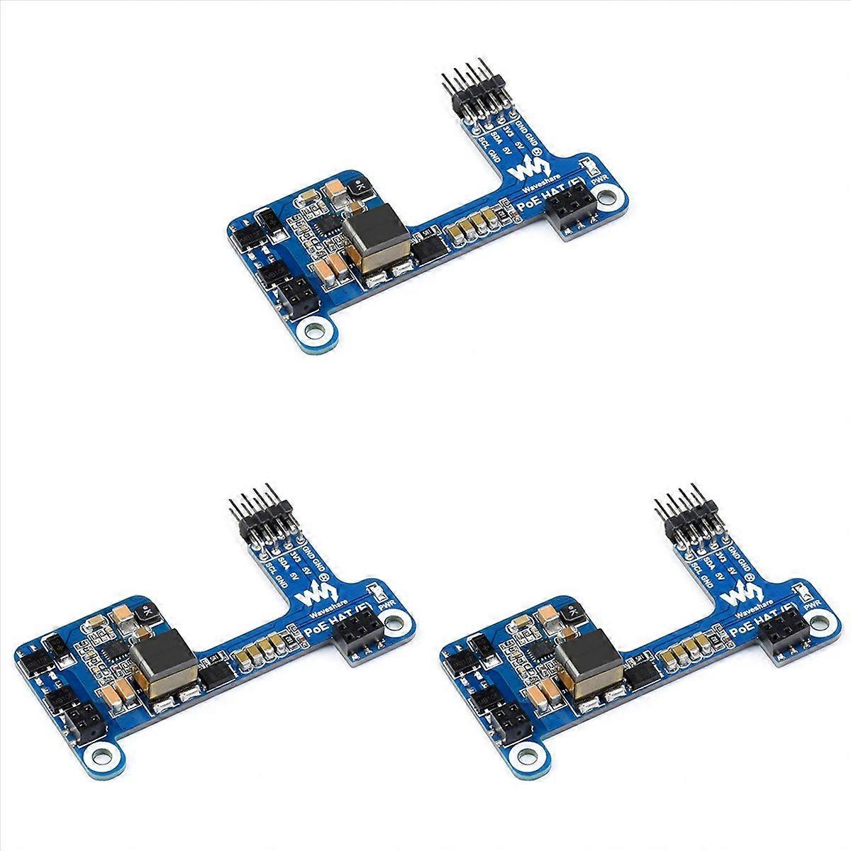 PoE HAT(E) for Ethernet Power Over Expansion Board for 3B+/4B for IEEE 802.3Af 3PCS