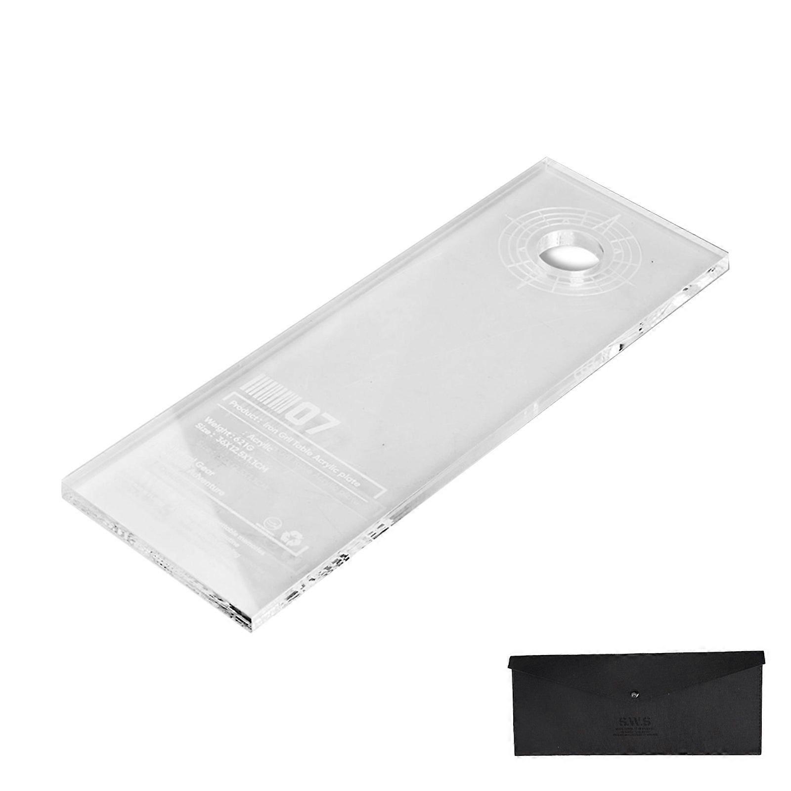 Acrylic Camping Table Unit Board Replacement Portable Clear IGT Table Board Camping Table Accessory Easy to Use Multicolor