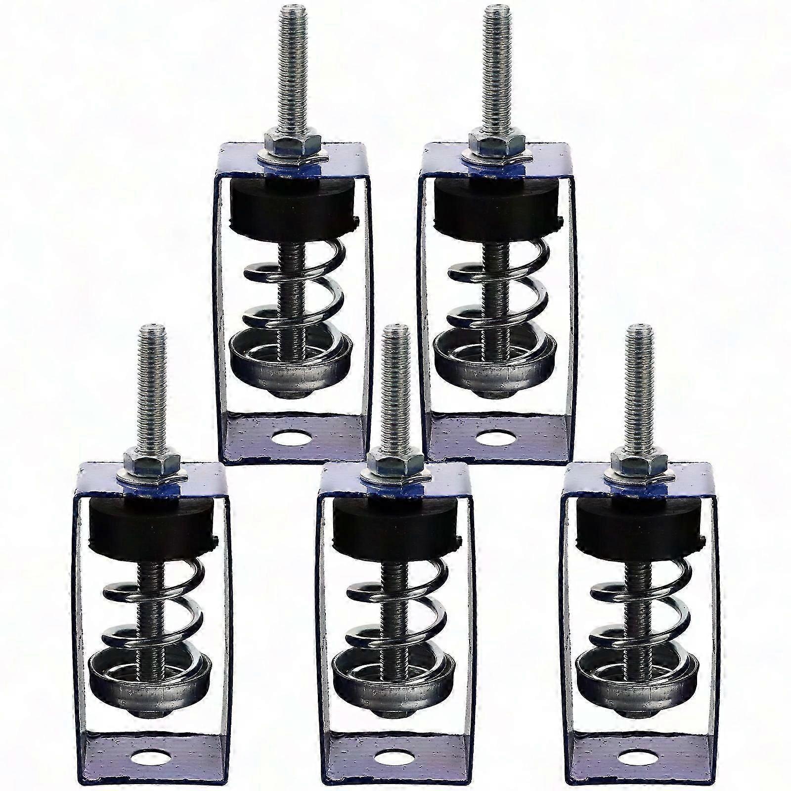 5 stk. vibrasjonsdemperoppheng for takmontering med demping