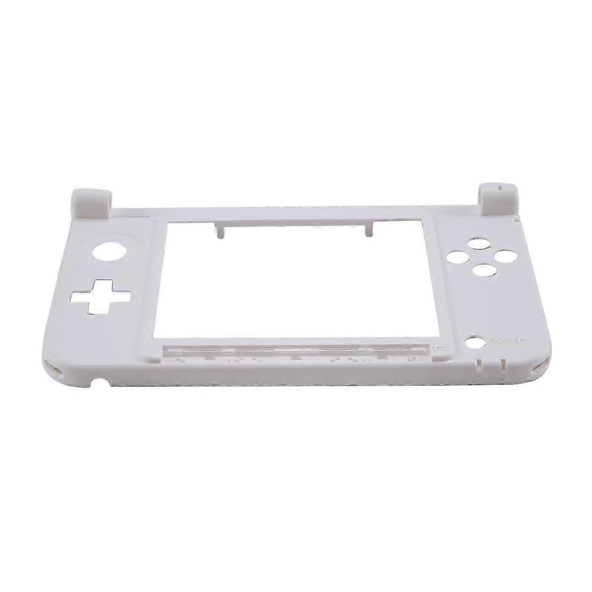 Middle Frame Replacement Housing Cover Case Bottom Console Cover for Xl/Ll Game Console Case White