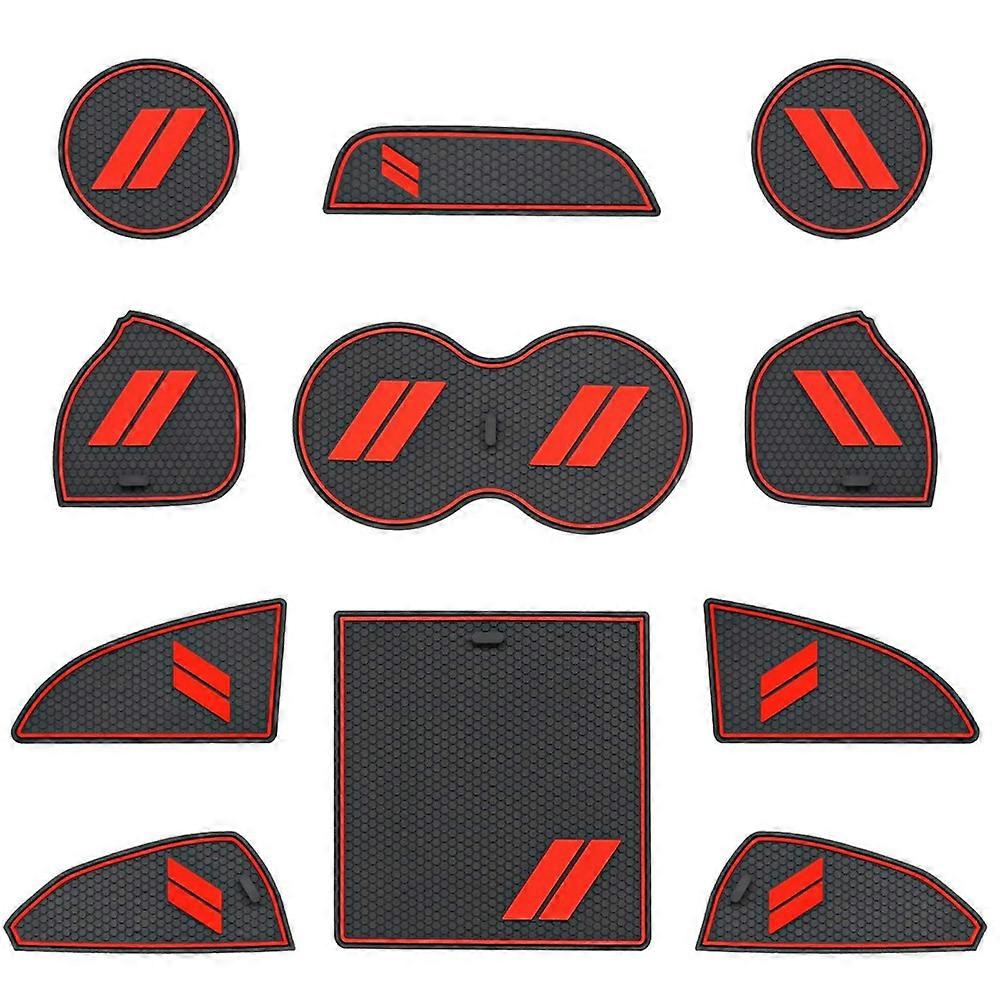 for 2015-2020 2021 Cup Door Center Console Liner