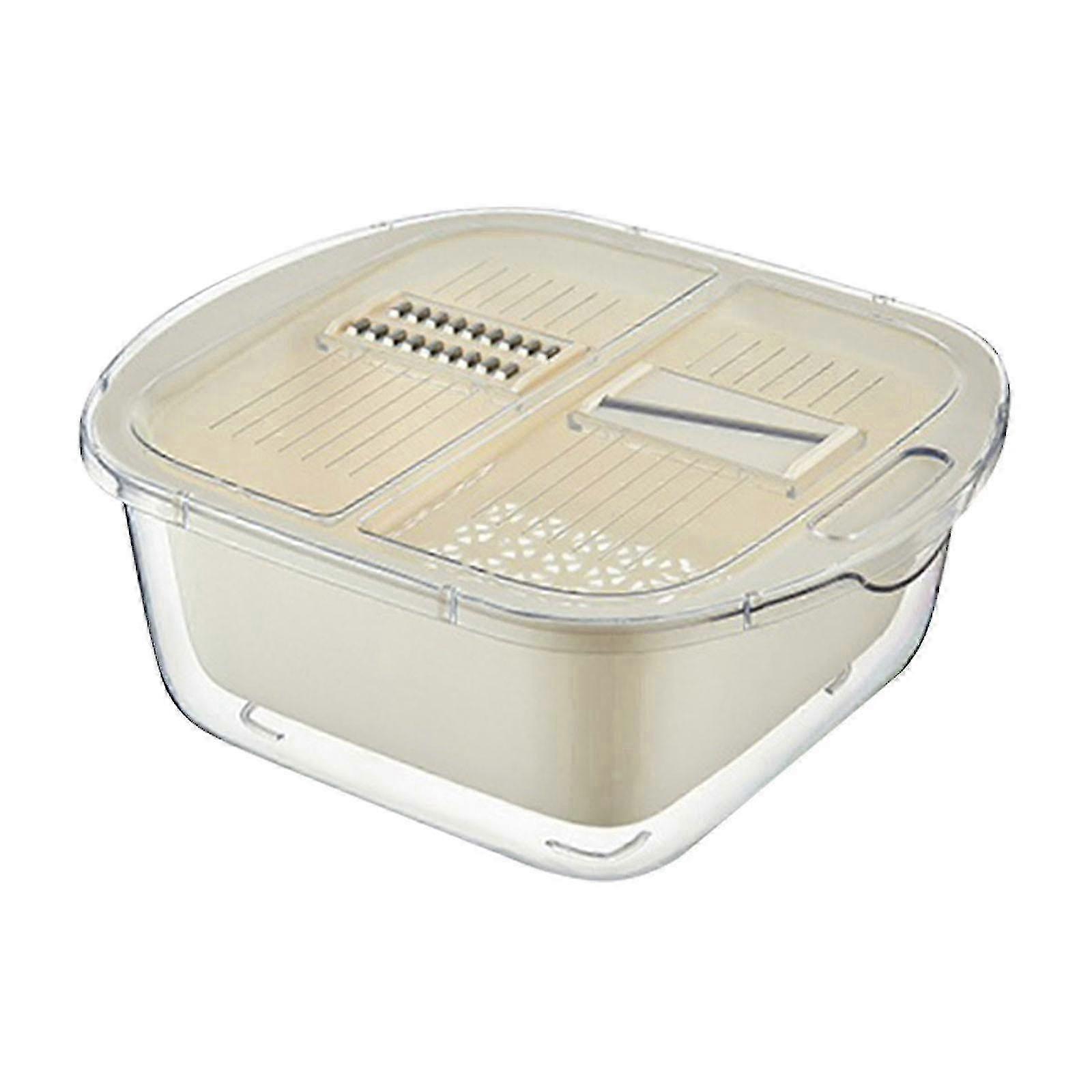 Vegetable Washing Basket - Multi-Functional Filter & Cutting Tool