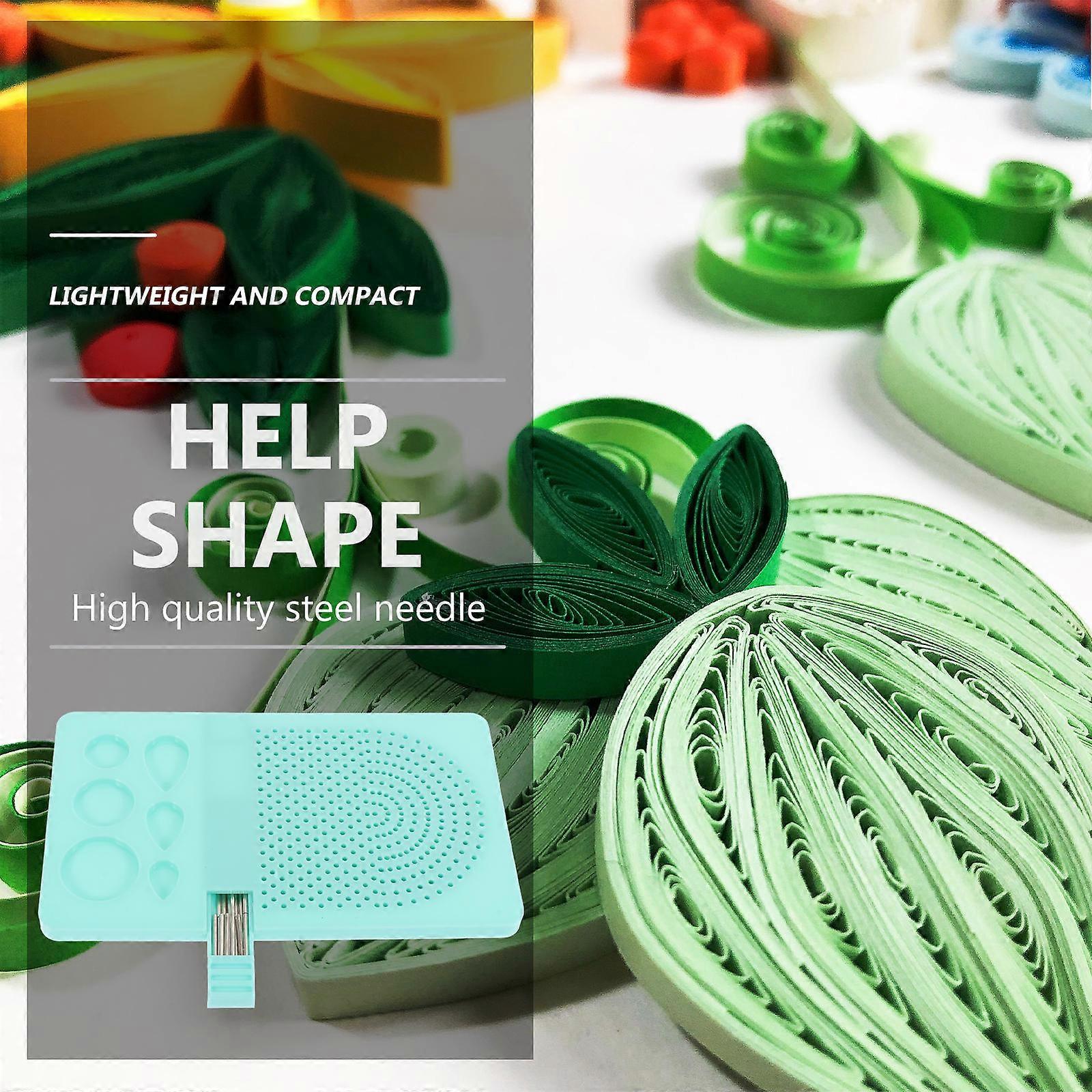 1 Set Quilling Board Winding Tool Paper Winding Machine Quilling Board with Pin
