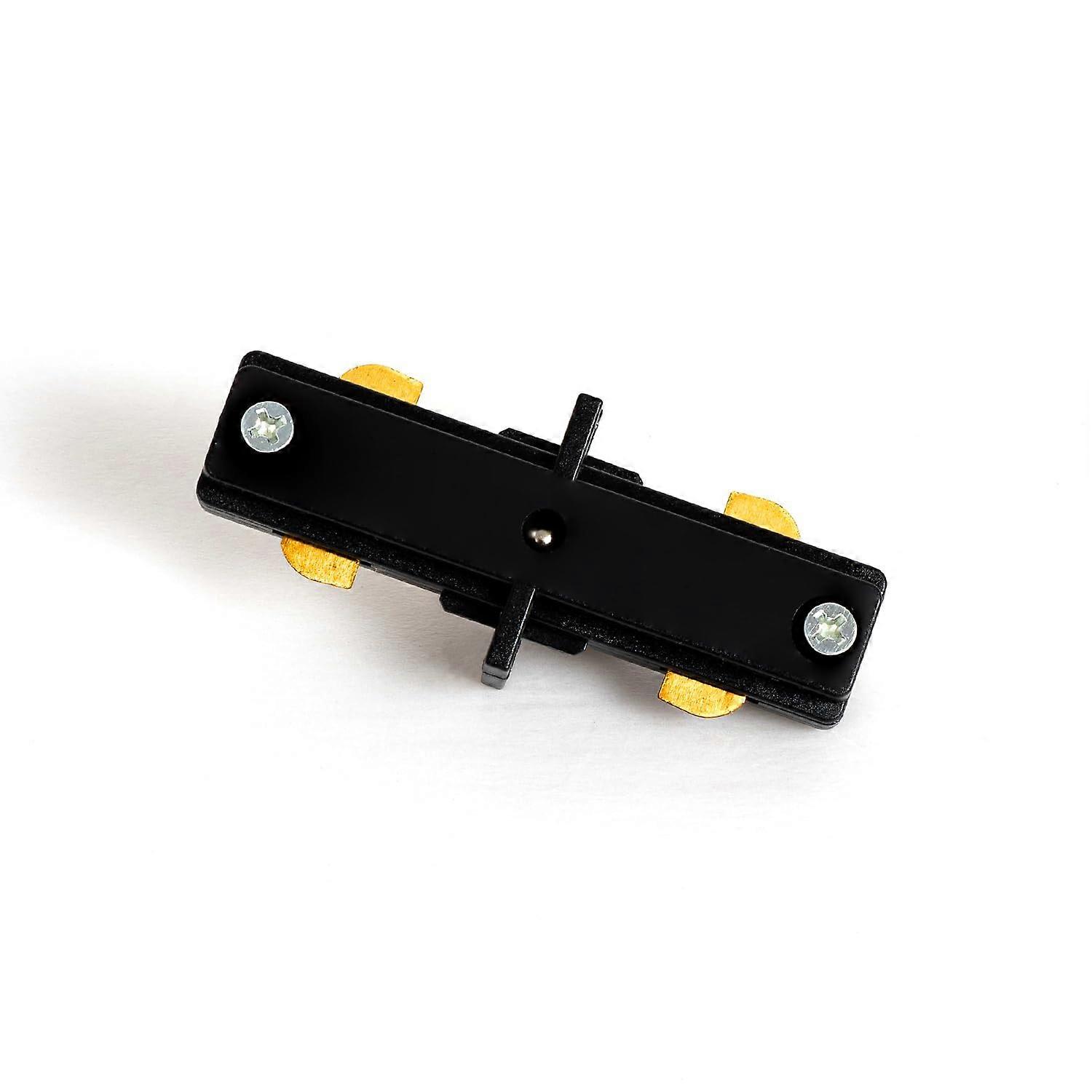 H Track Lighting Connector Black, Halo Compatible End Cap for Single Circuit Rail, Easy Install