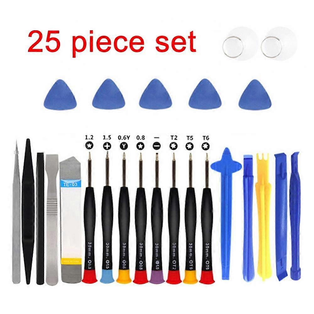 Jandel 25 in 1 Opening Pry Tool Kit with Spudgers and Anti-Static Wrist Strap, Professional Repair Tool Kits for Mobile Phone