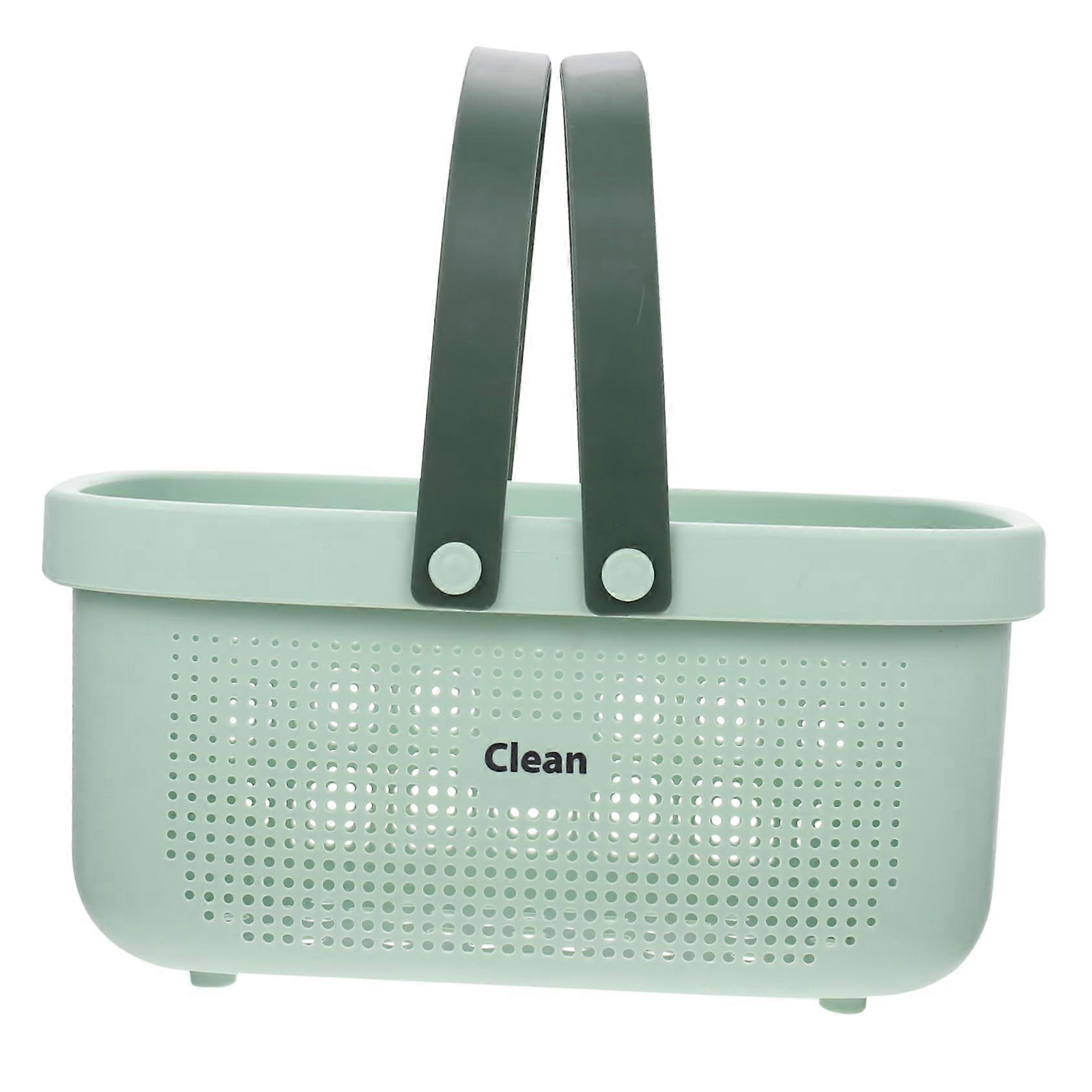 Shower Caddy with Large Capacity Silicone Handle for Bathroom Storage and Travel Toiletries