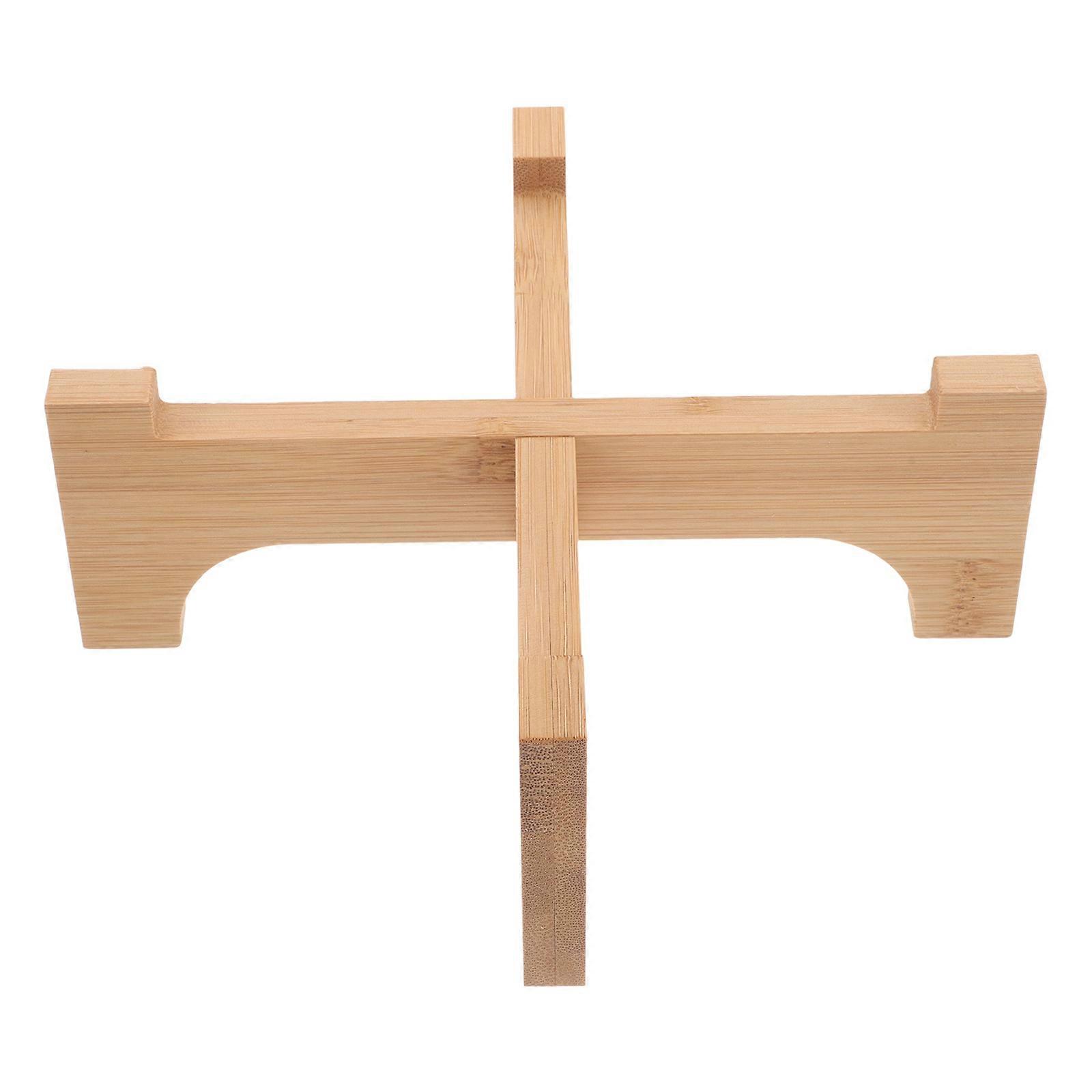 Wood Beverage Dispenser Stand for Kitchen Use with Included