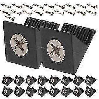 100pcs 45 Angle Code Drawer Wedges Bracket DrDrawer Repair Kit for Drawer Reinforcement
