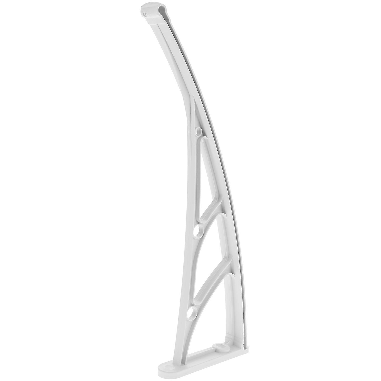Awning Canopy Bracket Awning Bracket for Installation 2Pcs White Material