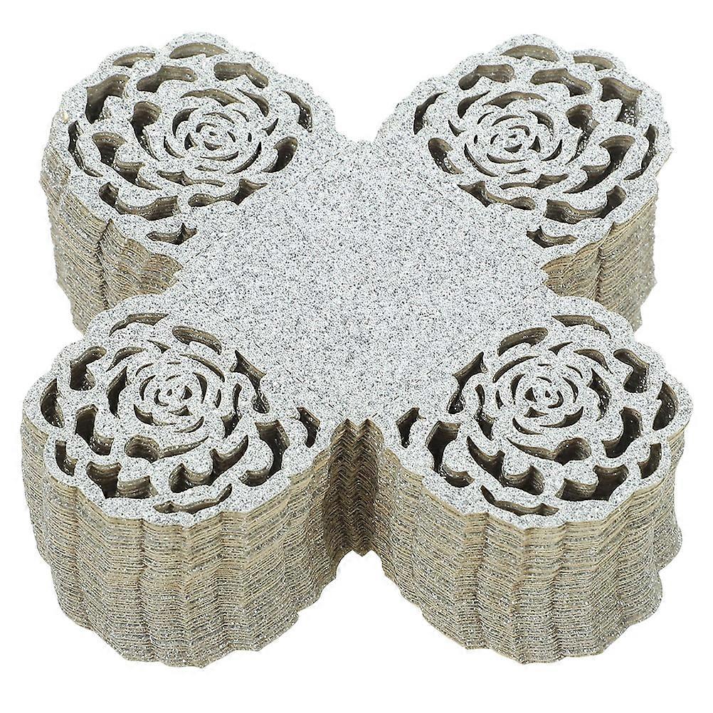 Paper Chocolate Wrappers for Candy Packing 300Pcs Silver Truffle Cups