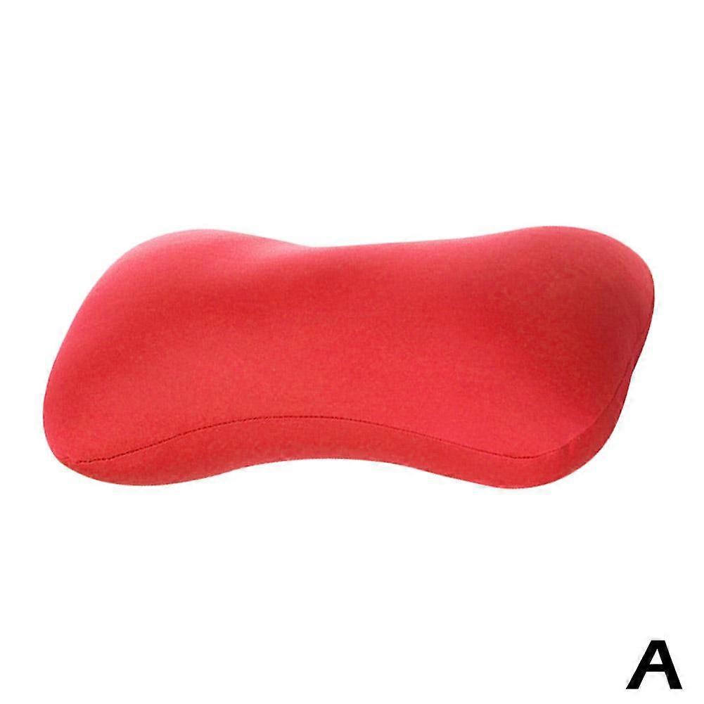 Memory Foam Bone Pillow Particle Home Sleep Neck Support Portable Office Lunch Break Sleeping Cushion Microbead Cushion