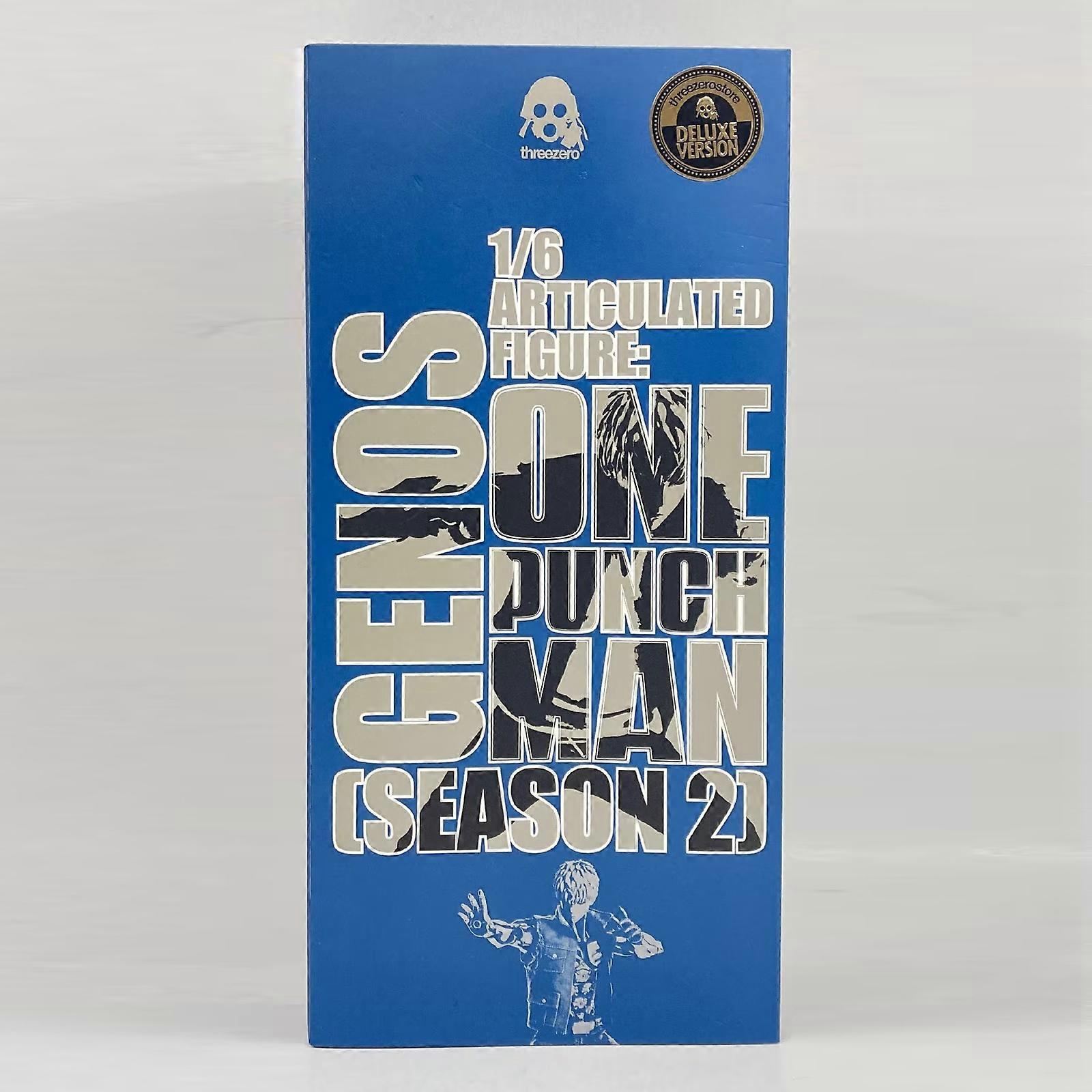 Original 3A Threezero 3Z0138 DV 1/6 ONE PUNCH-MAN��Season 2�� Genos 2.0 Action Figure Model DELUXE VERSION 30cm